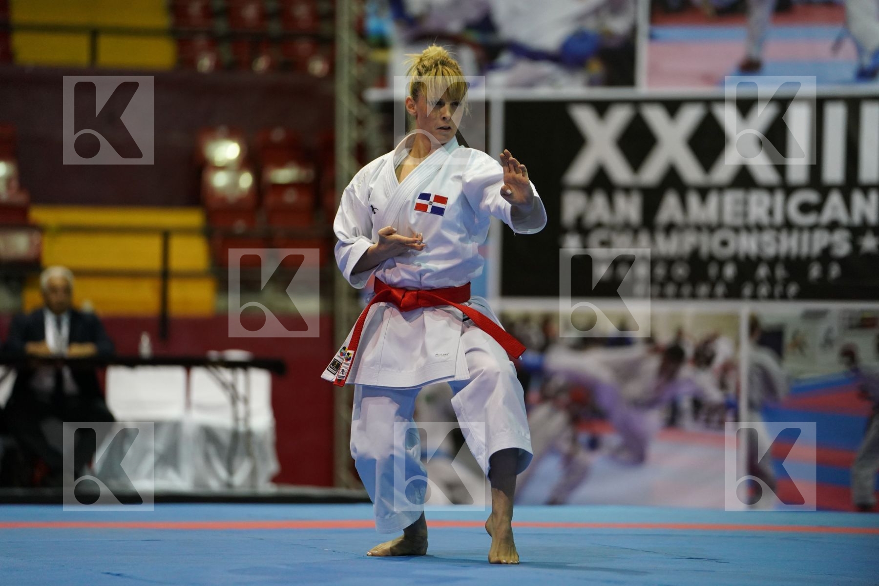DIMITROVA MARIA (DOMINICAN REPUBLIC) in Senior Female Kata - Final bout