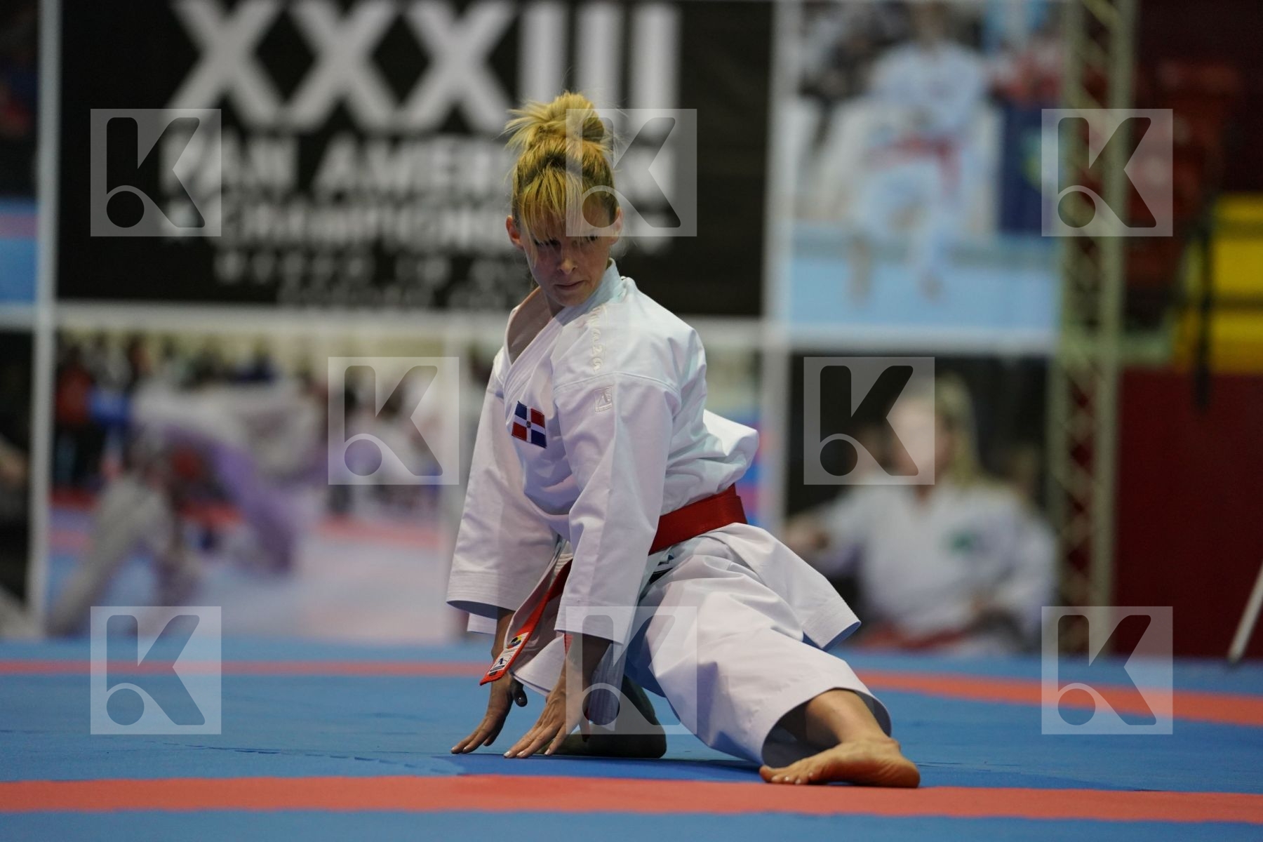 DIMITROVA MARIA (DOMINICAN REPUBLIC) in Senior Female Kata - Final bout