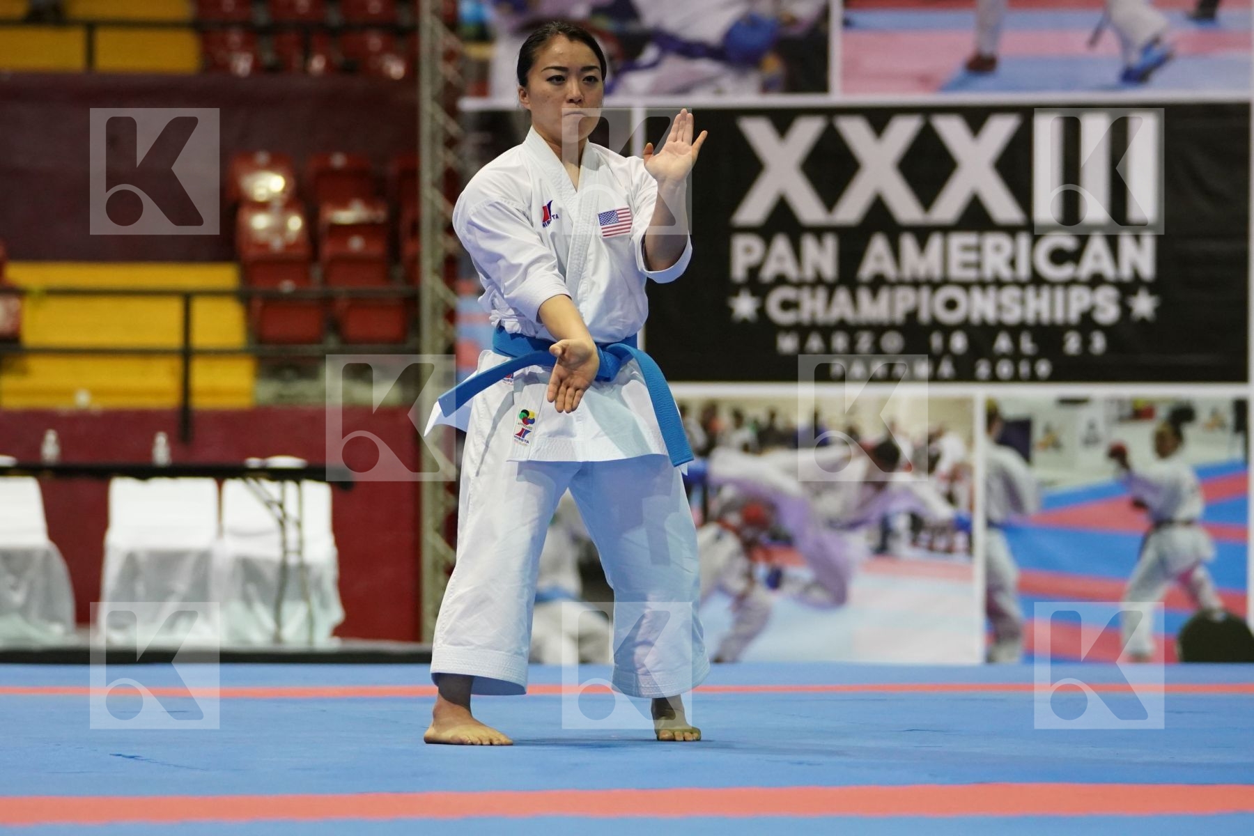 KOKUMAI SAKURA (USA) in Senior Female Kata - Final bout