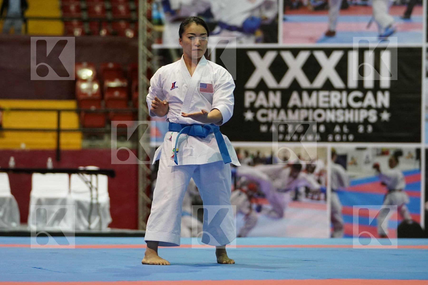 KOKUMAI SAKURA (USA) in Senior Female Kata - Final bout