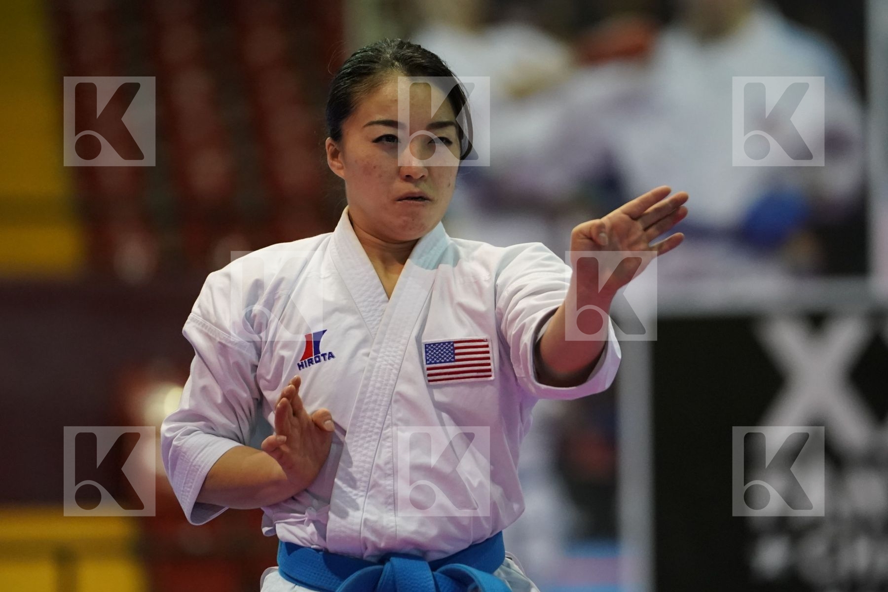 KOKUMAI SAKURA (USA) in Senior Female Kata - Final bout