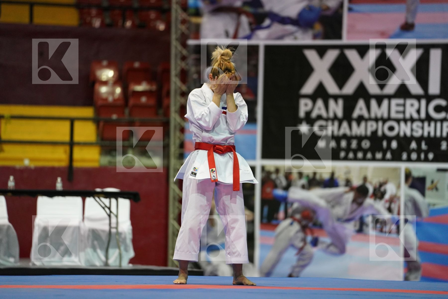 DIMITROVA MARIA (DOMINICAN REPUBLIC) in Senior Female Kata - Final bout