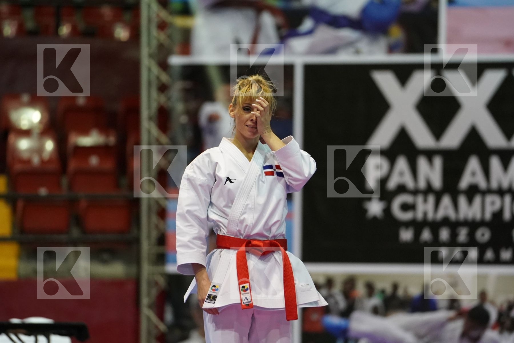 DIMITROVA MARIA (DOMINICAN REPUBLIC) in Senior Female Kata - Final bout