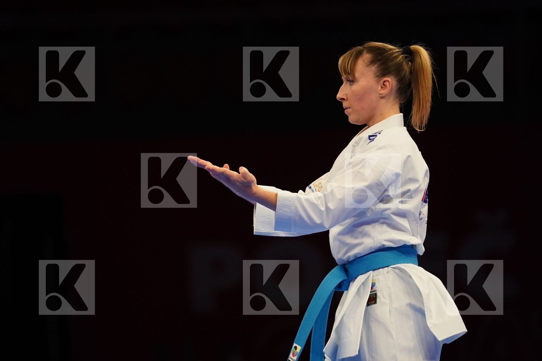 FERACCI ALEXANDRA (FRANCE) in Senior Female Kata - bronze bout