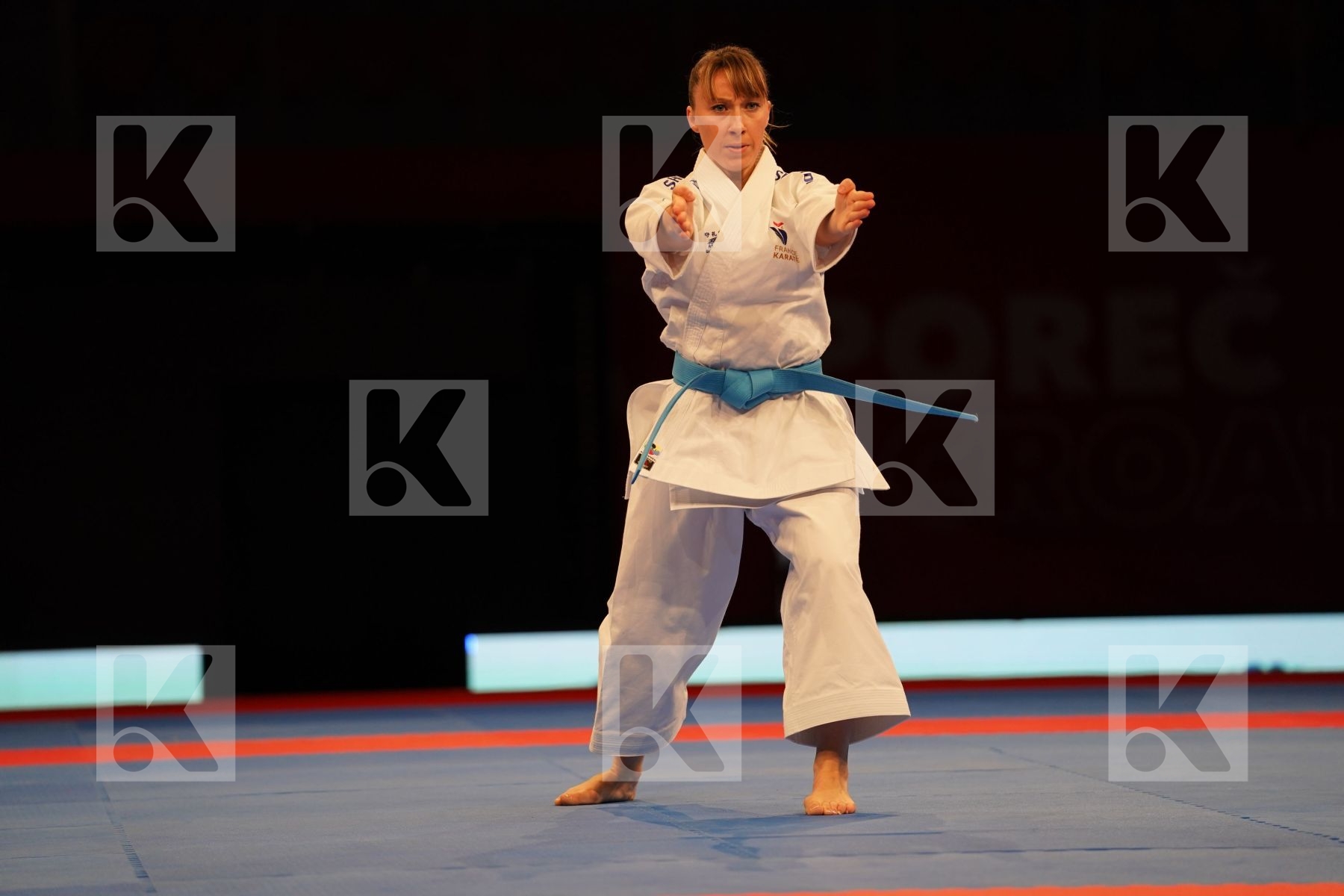 FERACCI ALEXANDRA (FRANCE) in Senior Female Kata - bronze bout