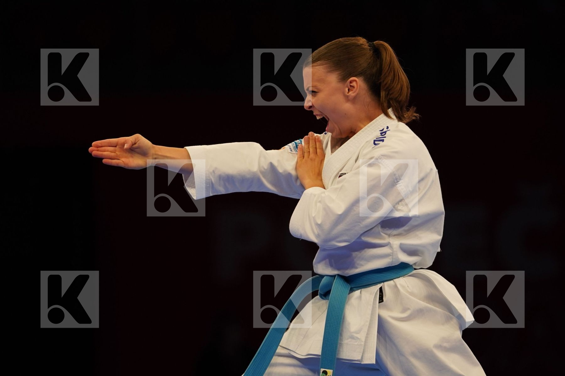 MISKOVA VERONIKA (Czech Republic) in Senior Female Kata - bronze bout