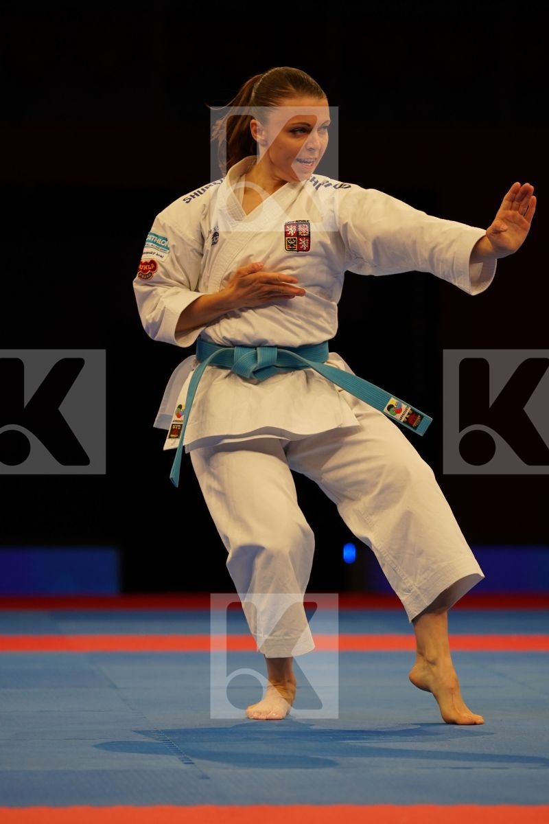 MISKOVA VERONIKA (Czech Republic) in Senior Female Kata - bronze bout