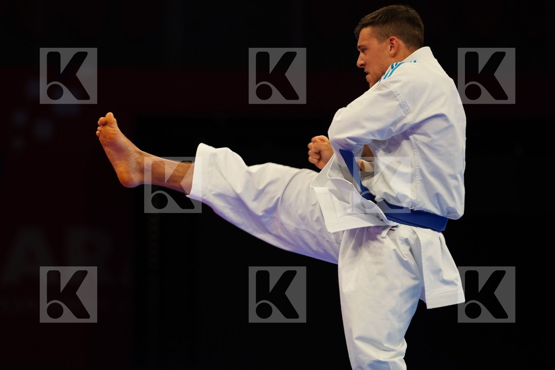 BUSATO MATTIA (ITALY) in Senior Male Kata - bronze bout