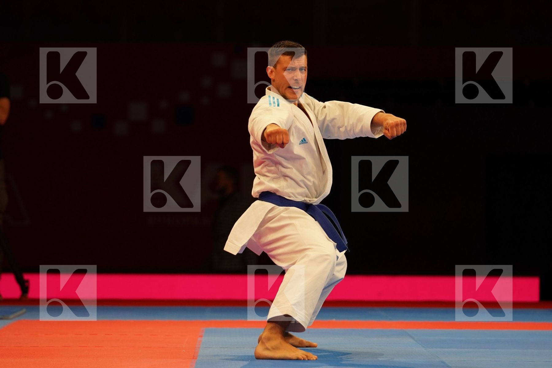 BUSATO MATTIA (ITALY) in Senior Male Kata - bronze bout