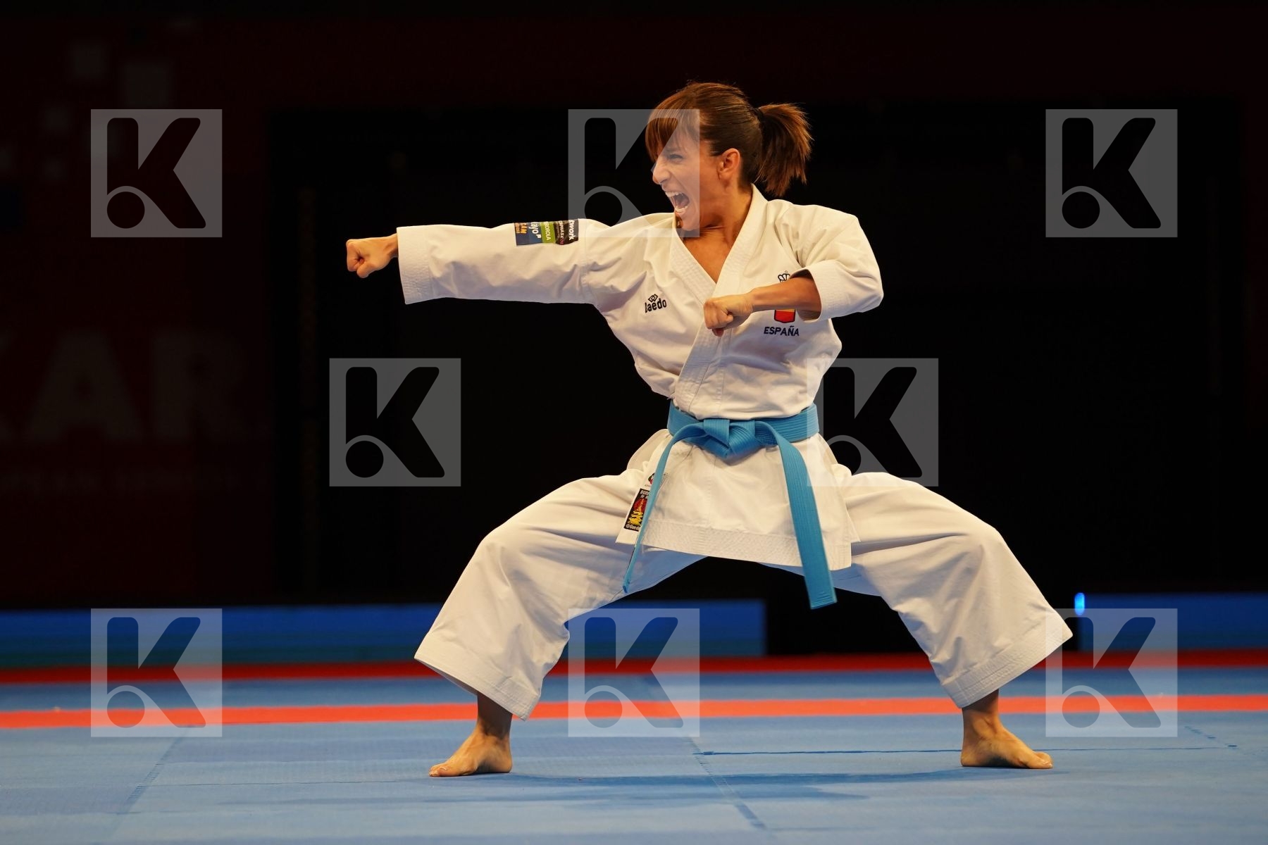 SANCHEZ JAIME SANDRA (SPAIN) in Senior Female Kata - Final bout