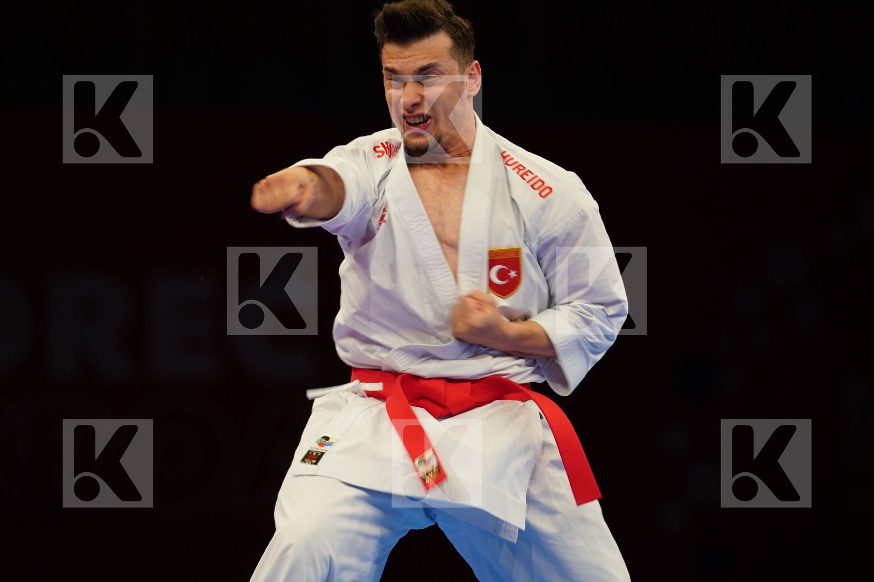 SOFUOGLU ALI (TURKEY) in Senior Male Kata - Final bout
