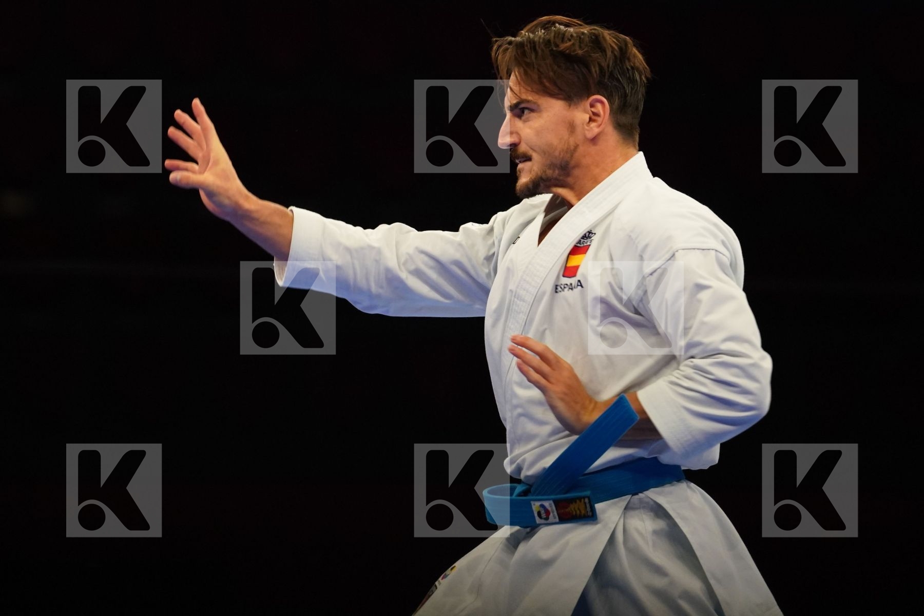 QUINTERO CAPDEVILA DAMIAN HUGO (SPAIN) in Senior Male Kata - Final bout