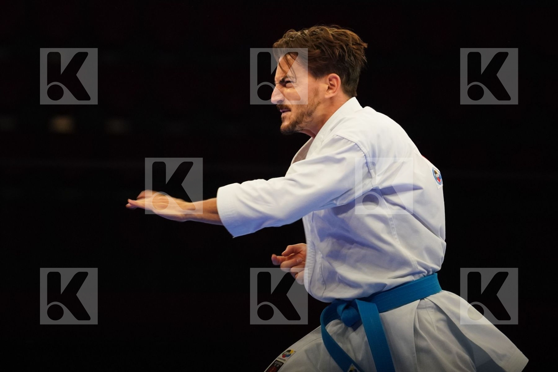 QUINTERO CAPDEVILA DAMIAN HUGO (SPAIN) in Senior Male Kata - Final bout
