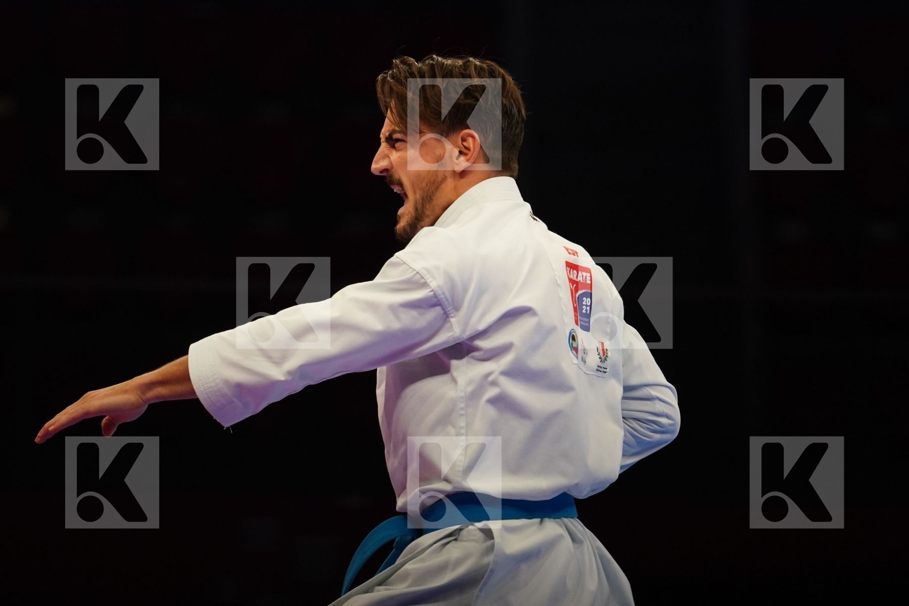 QUINTERO CAPDEVILA DAMIAN HUGO (SPAIN) in Senior Male Kata - Final bout