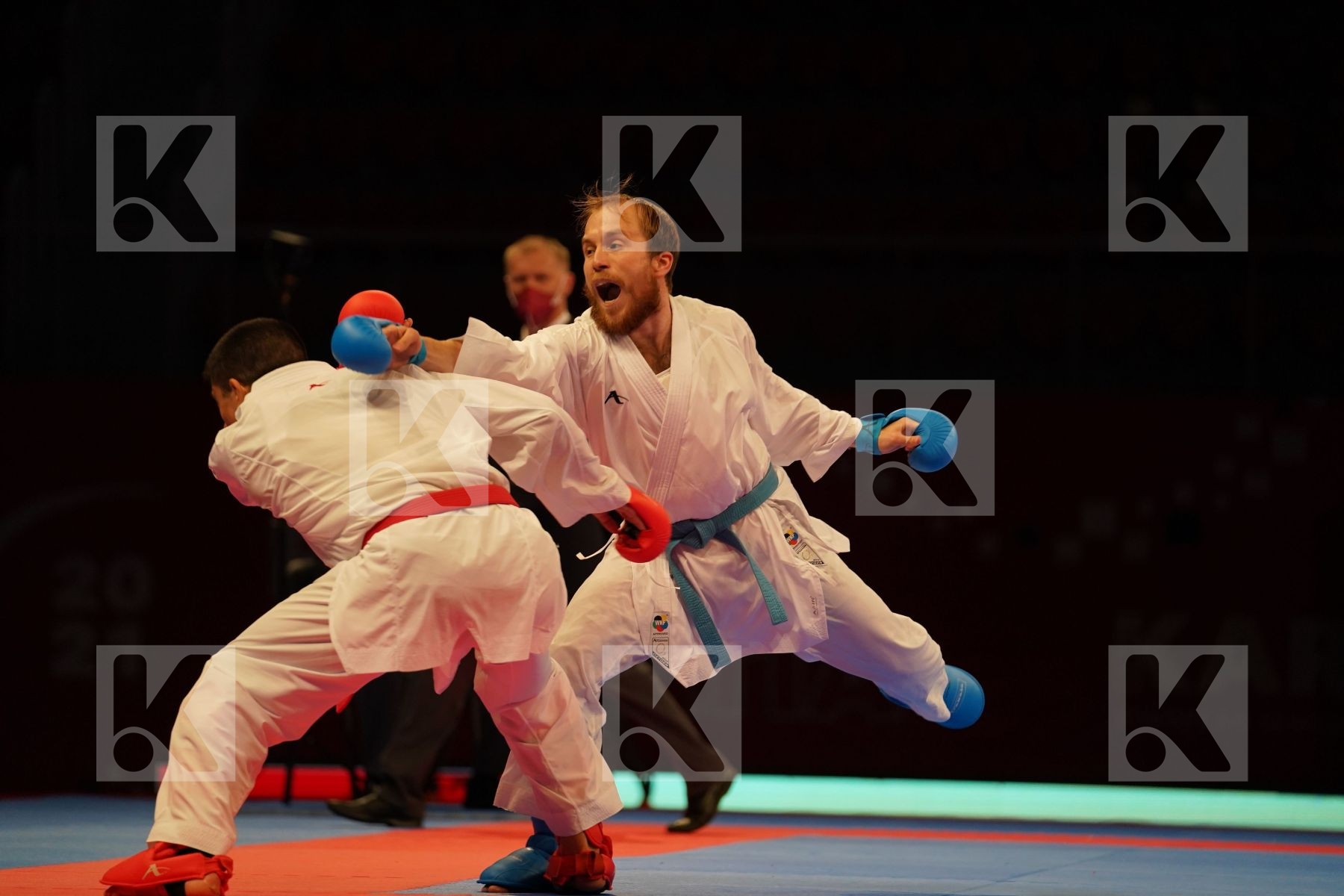 XENOS DIONYSIOS (GREECE) Vs PLAKHUTIN EVGENY (RUSSIA) in Senior Kumite -67 Kg - Final bout