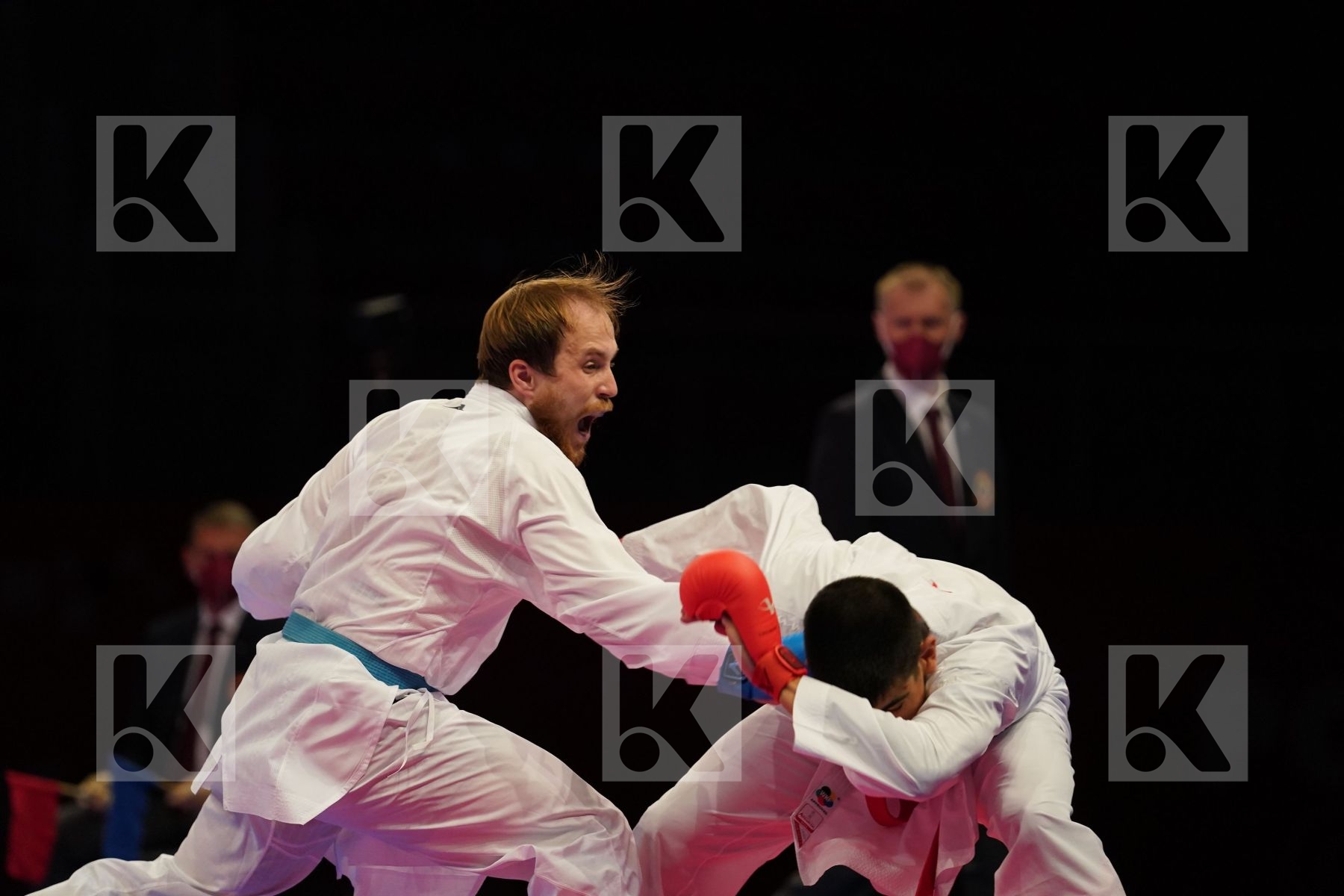 XENOS DIONYSIOS (GREECE) Vs PLAKHUTIN EVGENY (RUSSIA) in Senior Kumite -67 Kg - Final bout