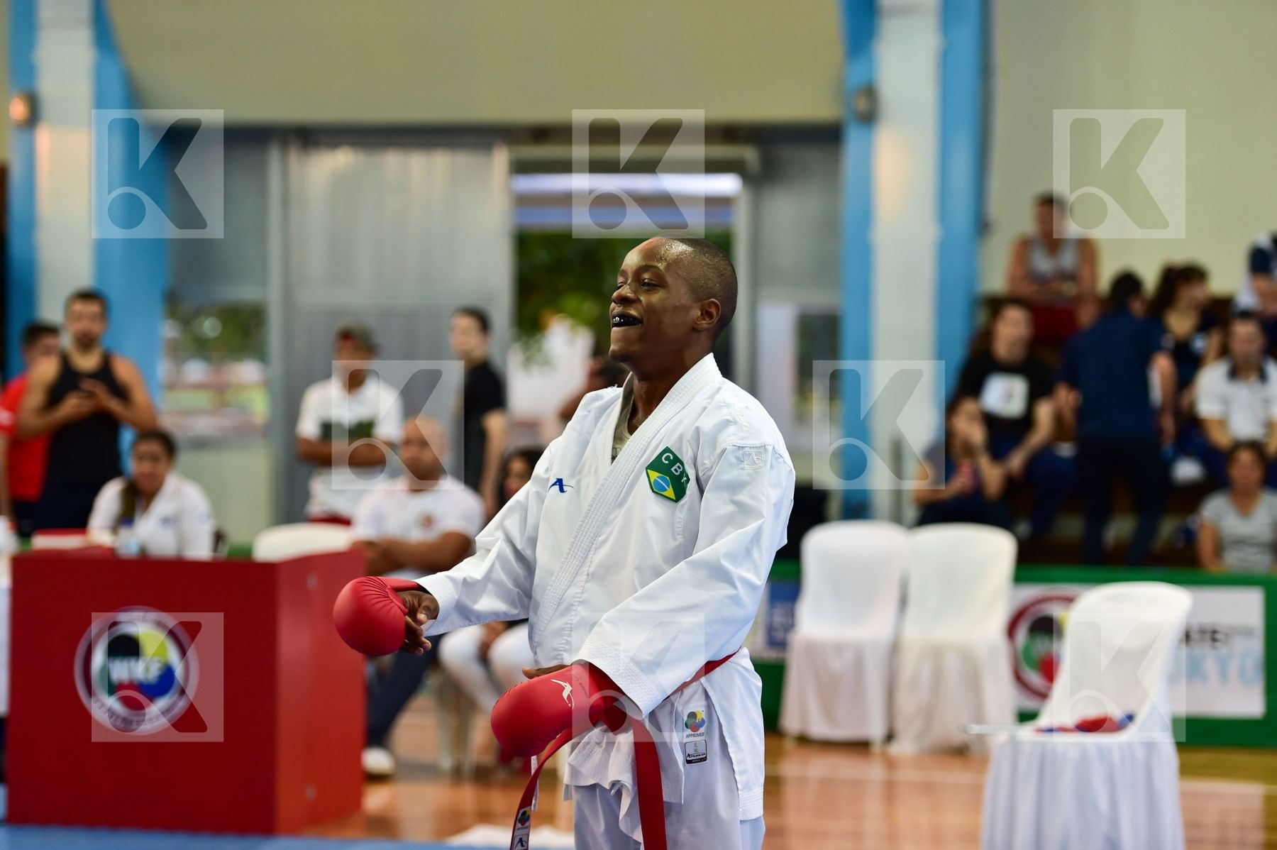 -75 Kg Brazil final kumite Male Nicastro Ochoa Alexander Rafael