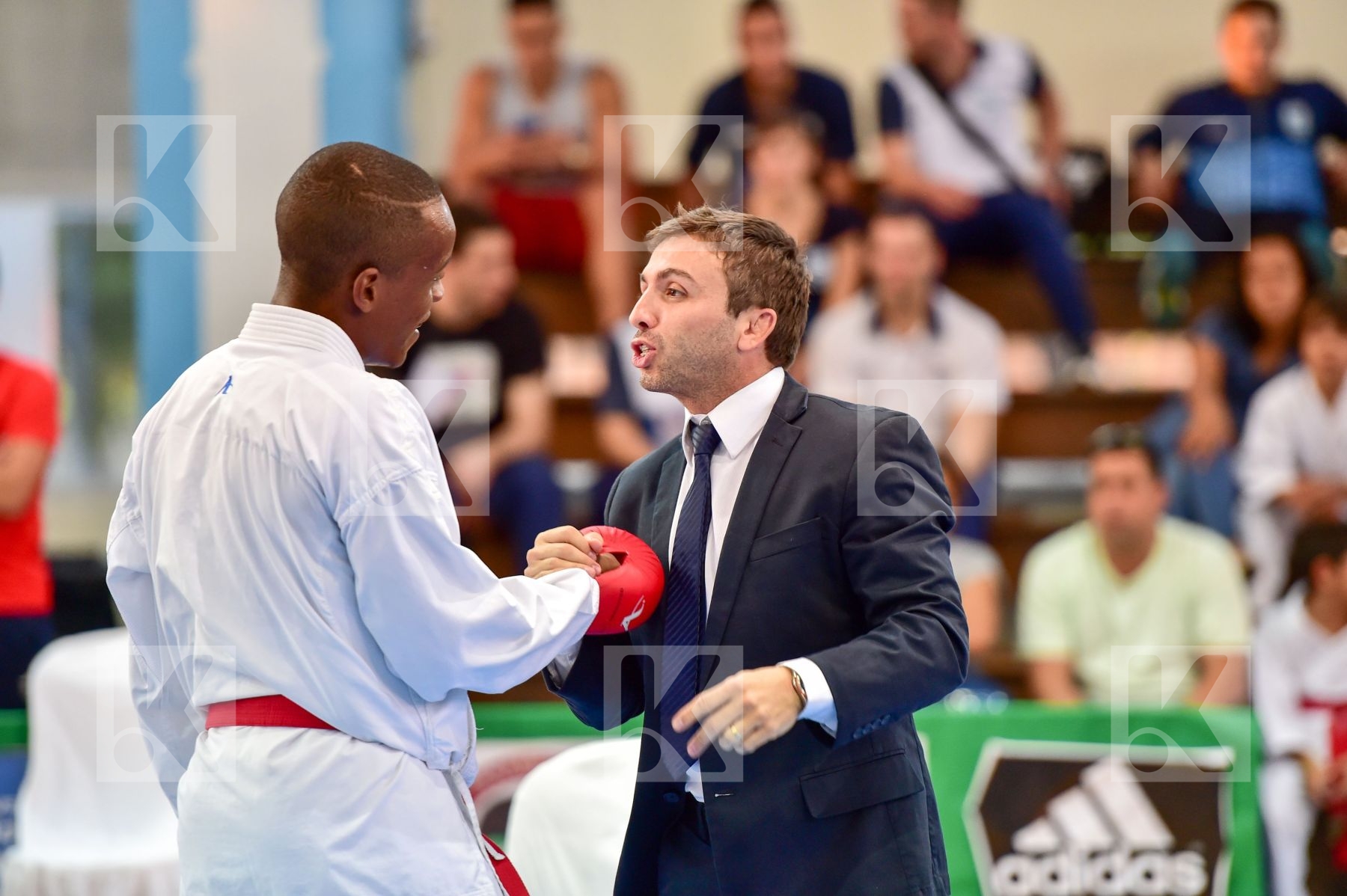 -75 Kg Brazil final kumite Male Nicastro Ochoa Alexander Rafael