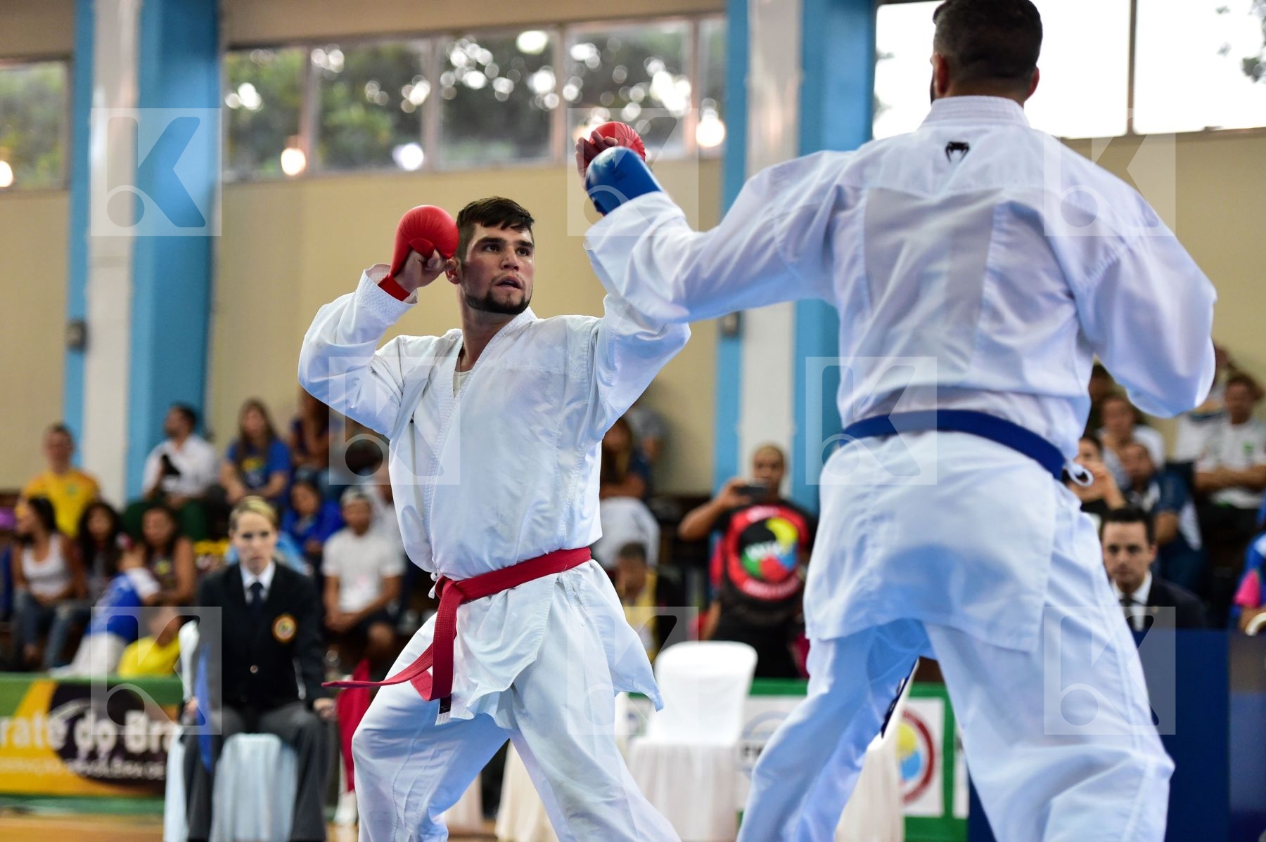 84+ Kg Barbosa Wellington Brazil Chile final kumite Male Rojas R
