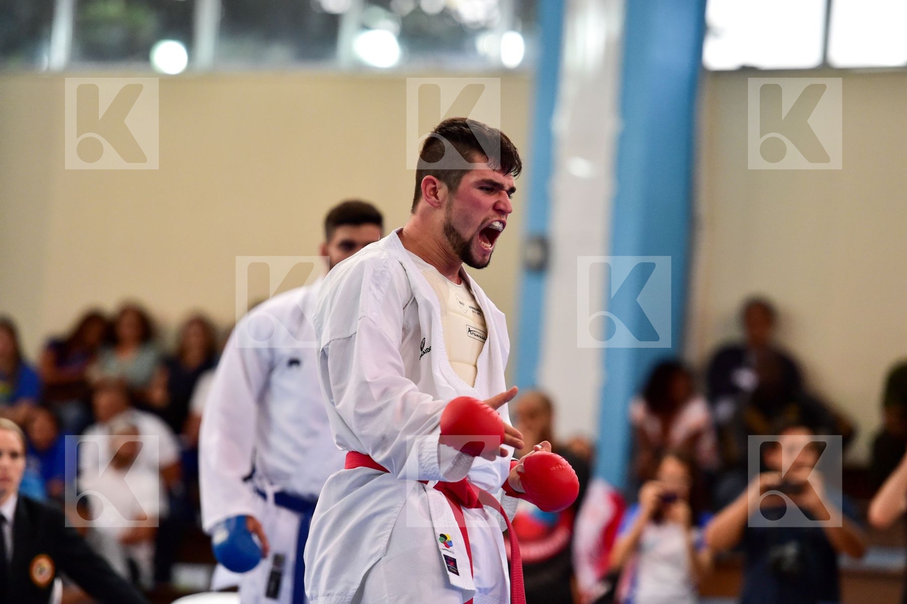 84+ Kg Barbosa Wellington Brazil Chile final kumite Male Rojas R