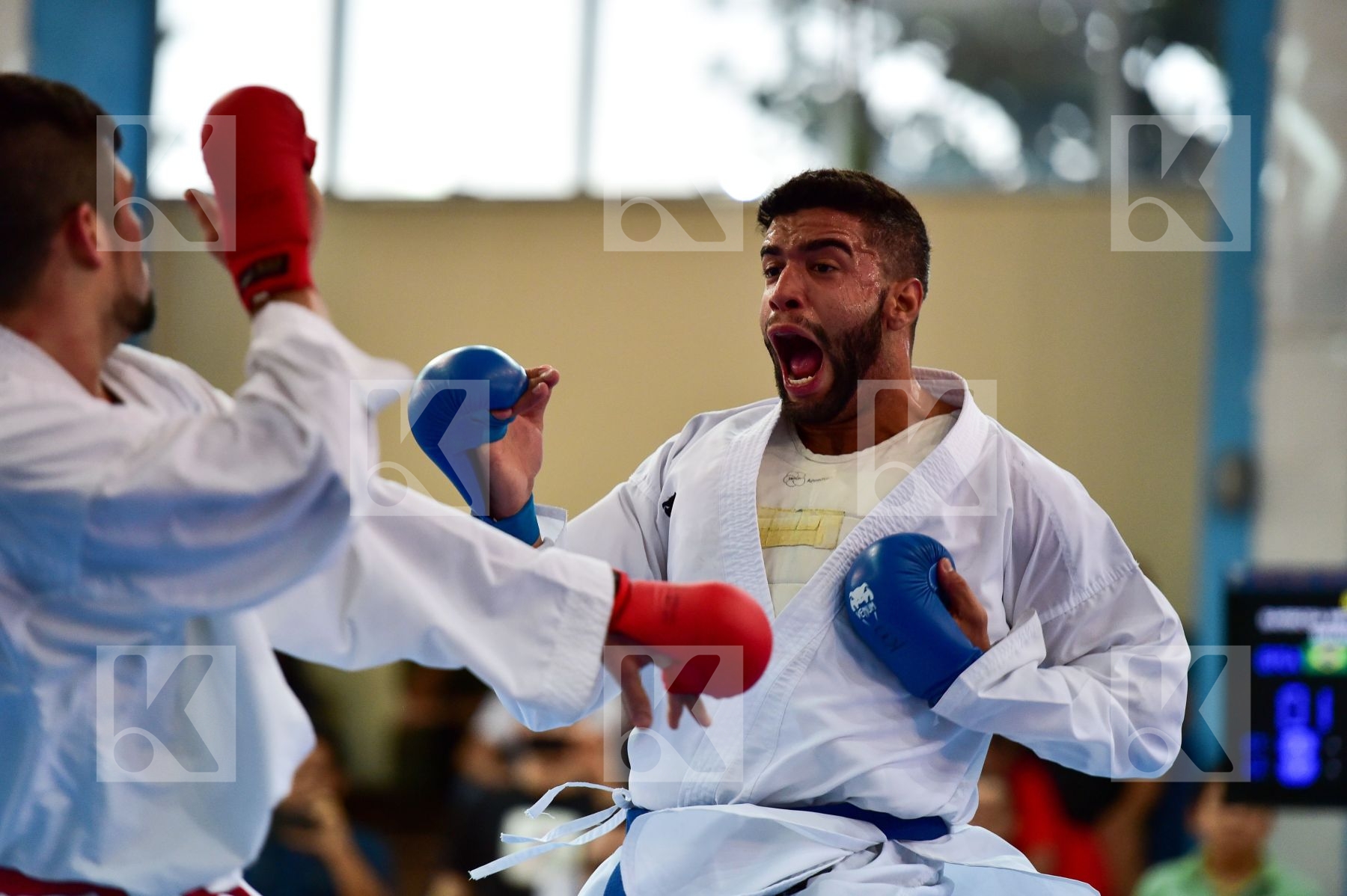 84+ Kg Barbosa Wellington Brazil Chile final kumite Male Rojas R