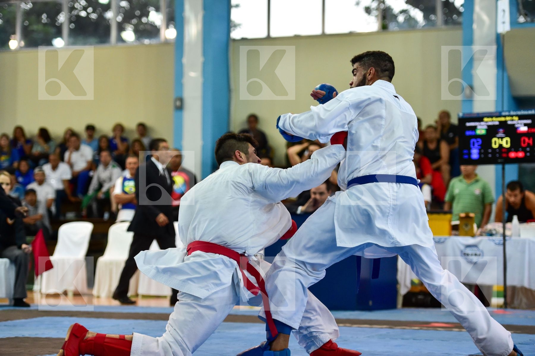 84+ Kg Barbosa Wellington Brazil Chile final kumite Male Rojas R