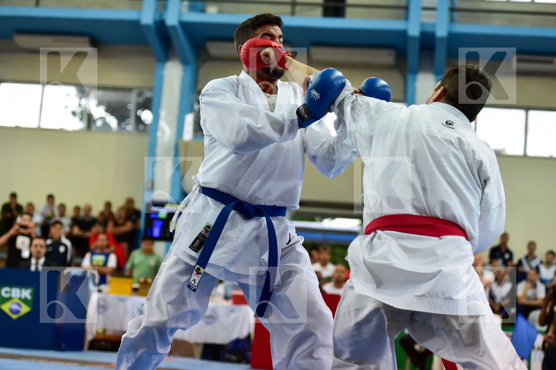 84+ Kg Barbosa Wellington Brazil Chile final kumite Male Rojas R