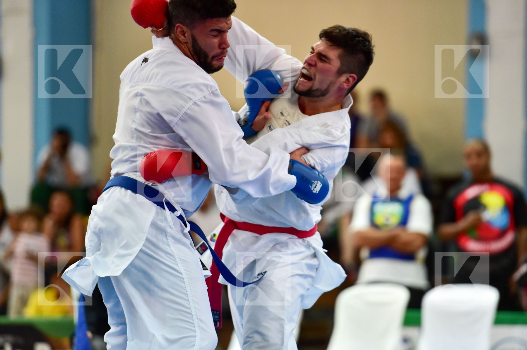 84+ Kg Barbosa Wellington Brazil Chile final kumite Male Rojas R