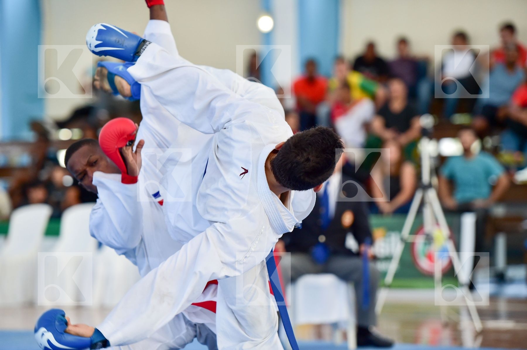 -84 Kg Azevedo Alberto Brazil Dominican Republic final kumite Ma