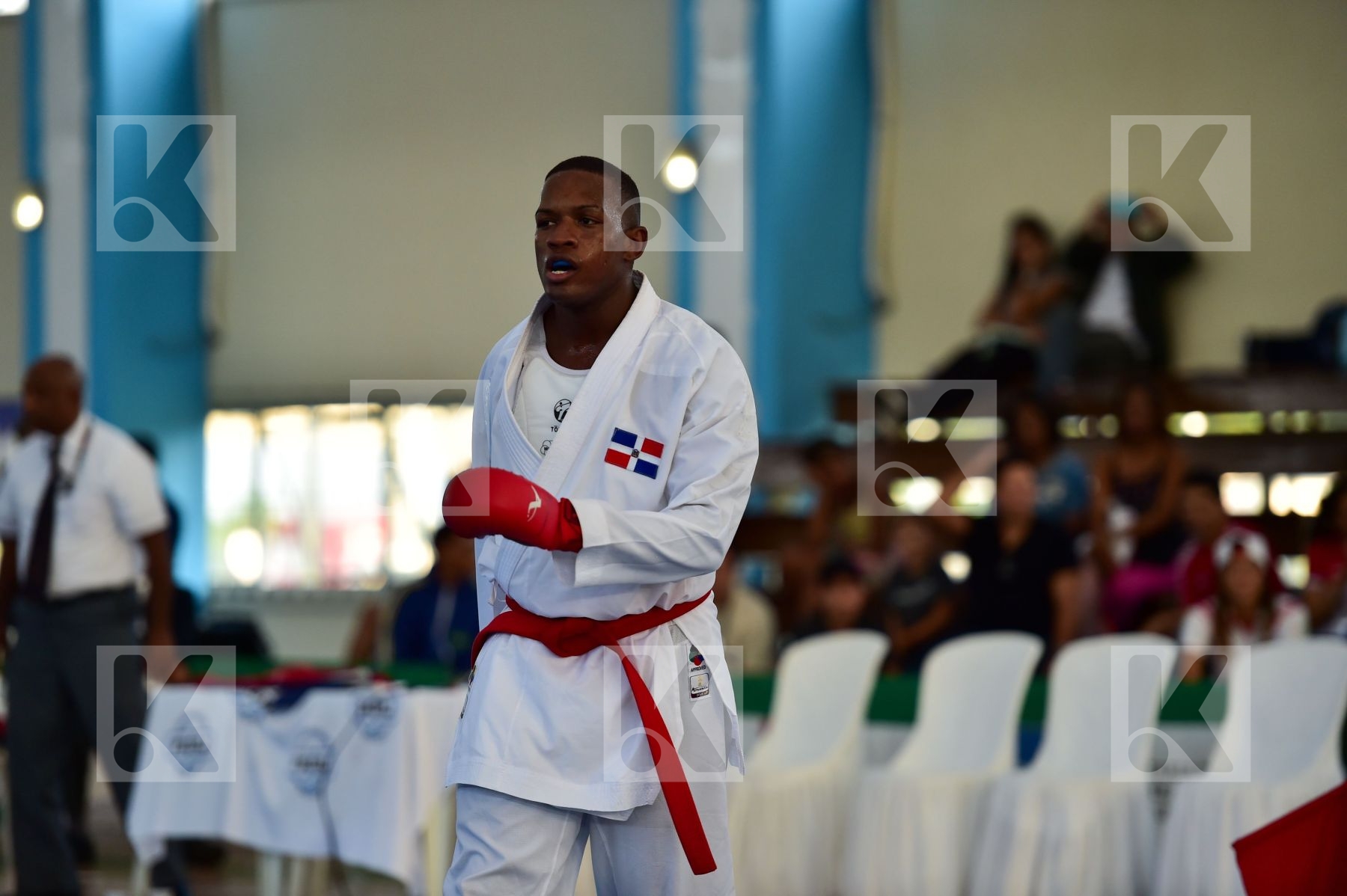 -84 Kg Azevedo Alberto Brazil Dominican Republic final kumite Ma