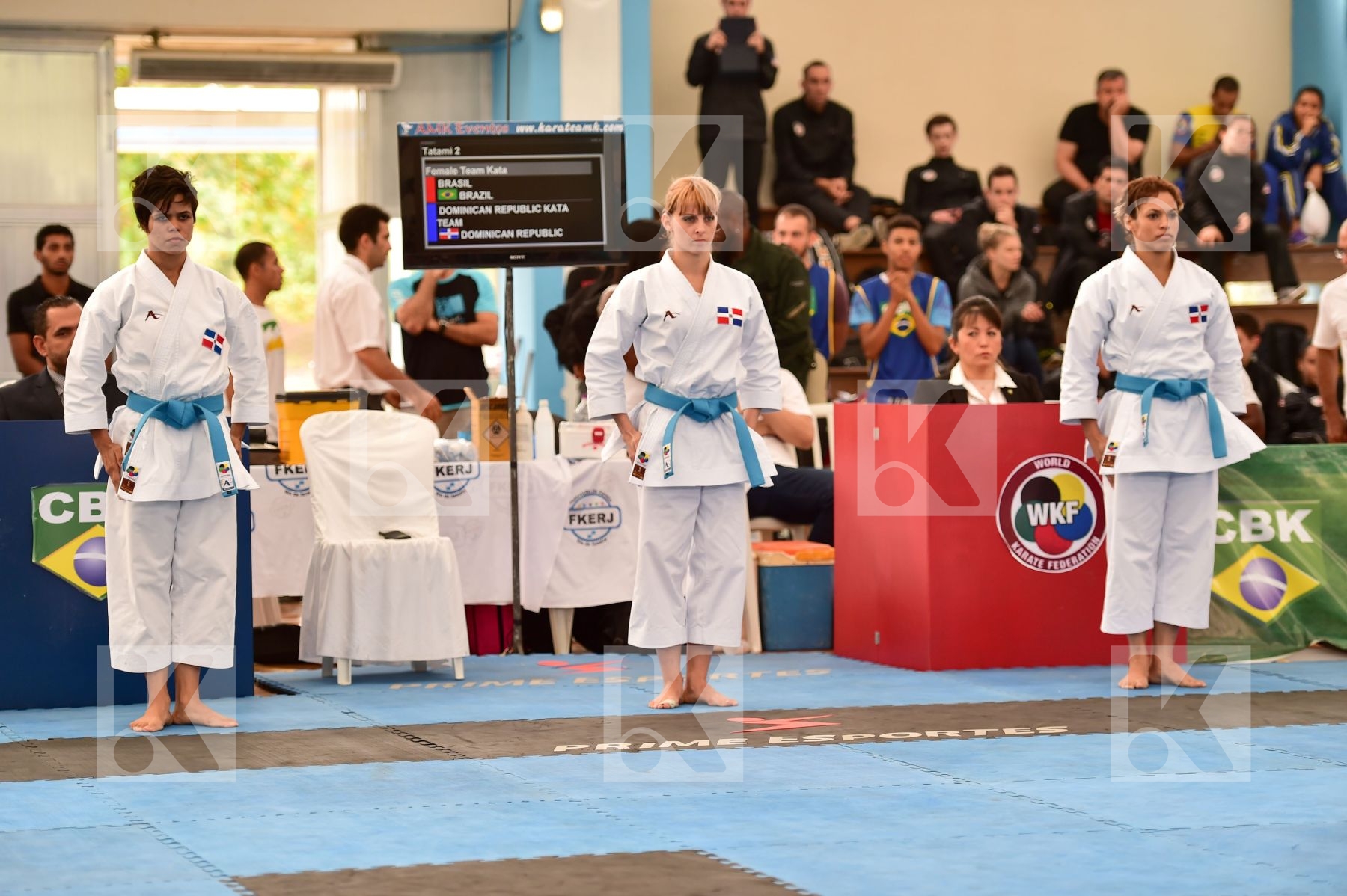 Dominican Republic Female final kata team