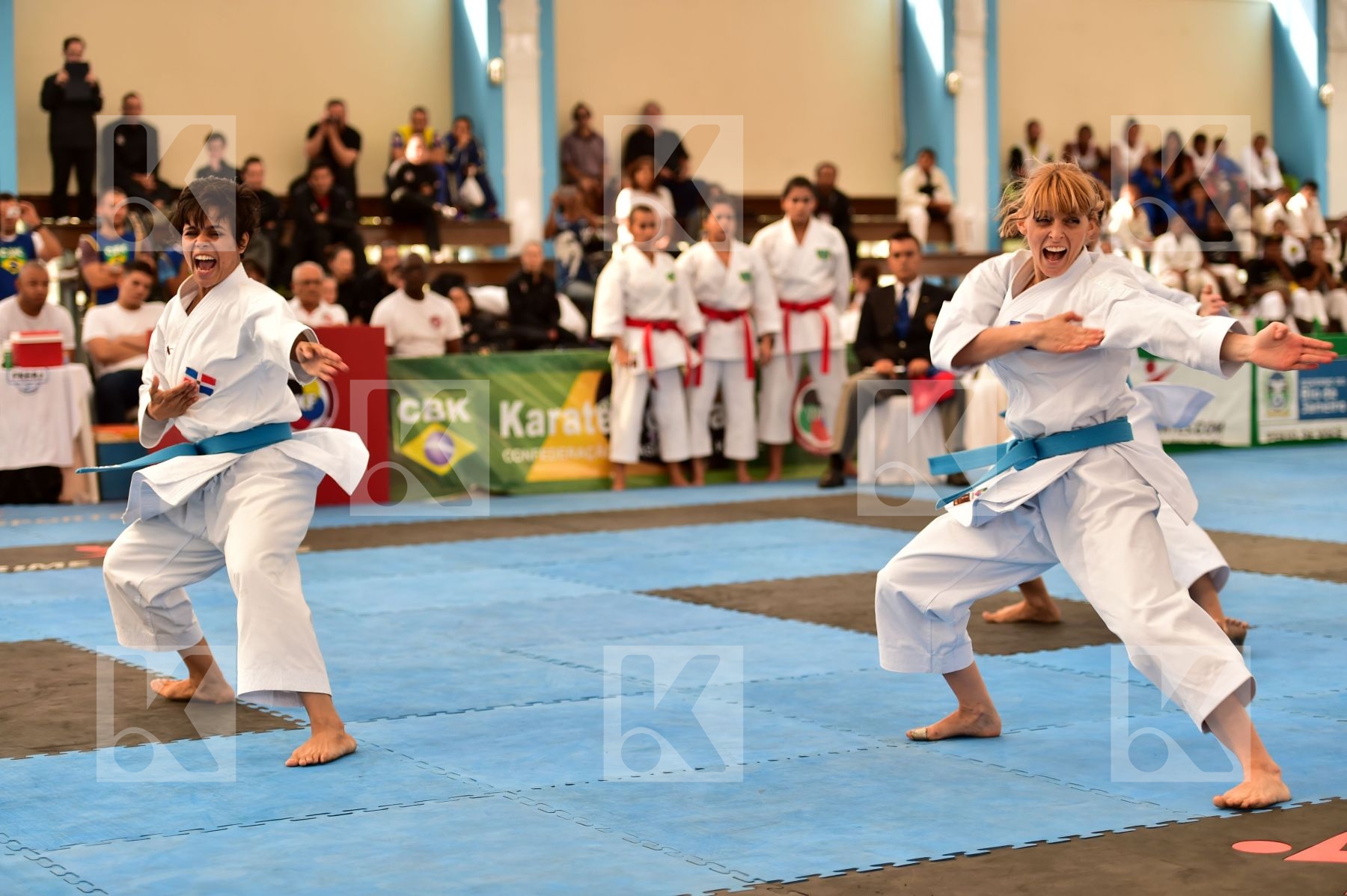 Dominican Republic Female final kata team
