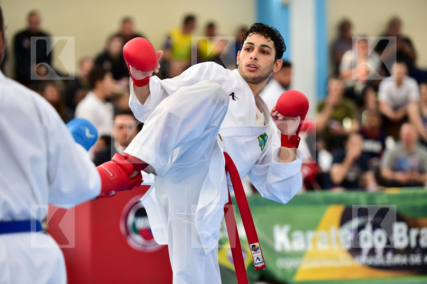 Brasil final kumite Male team Venezuela