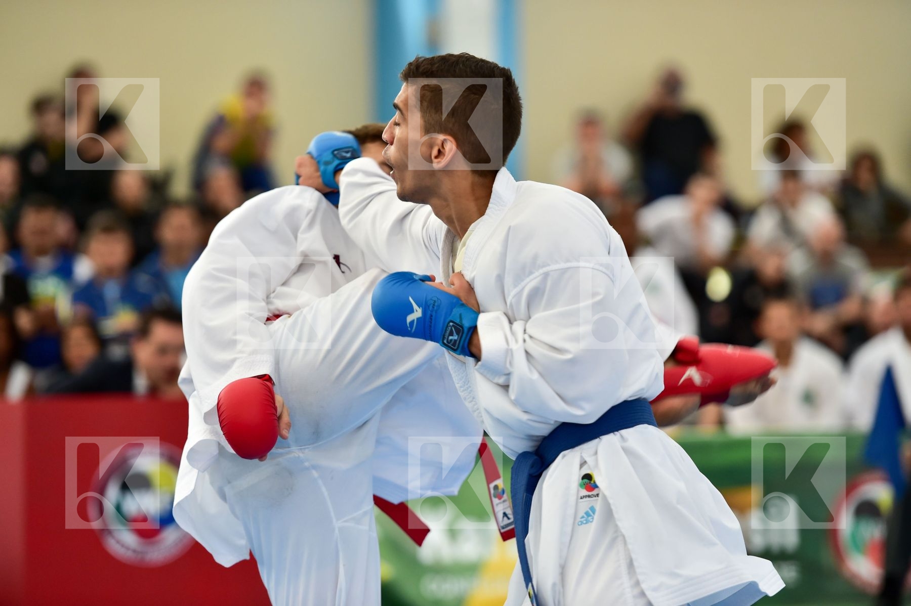 Brasil final kumite Male team Venezuela