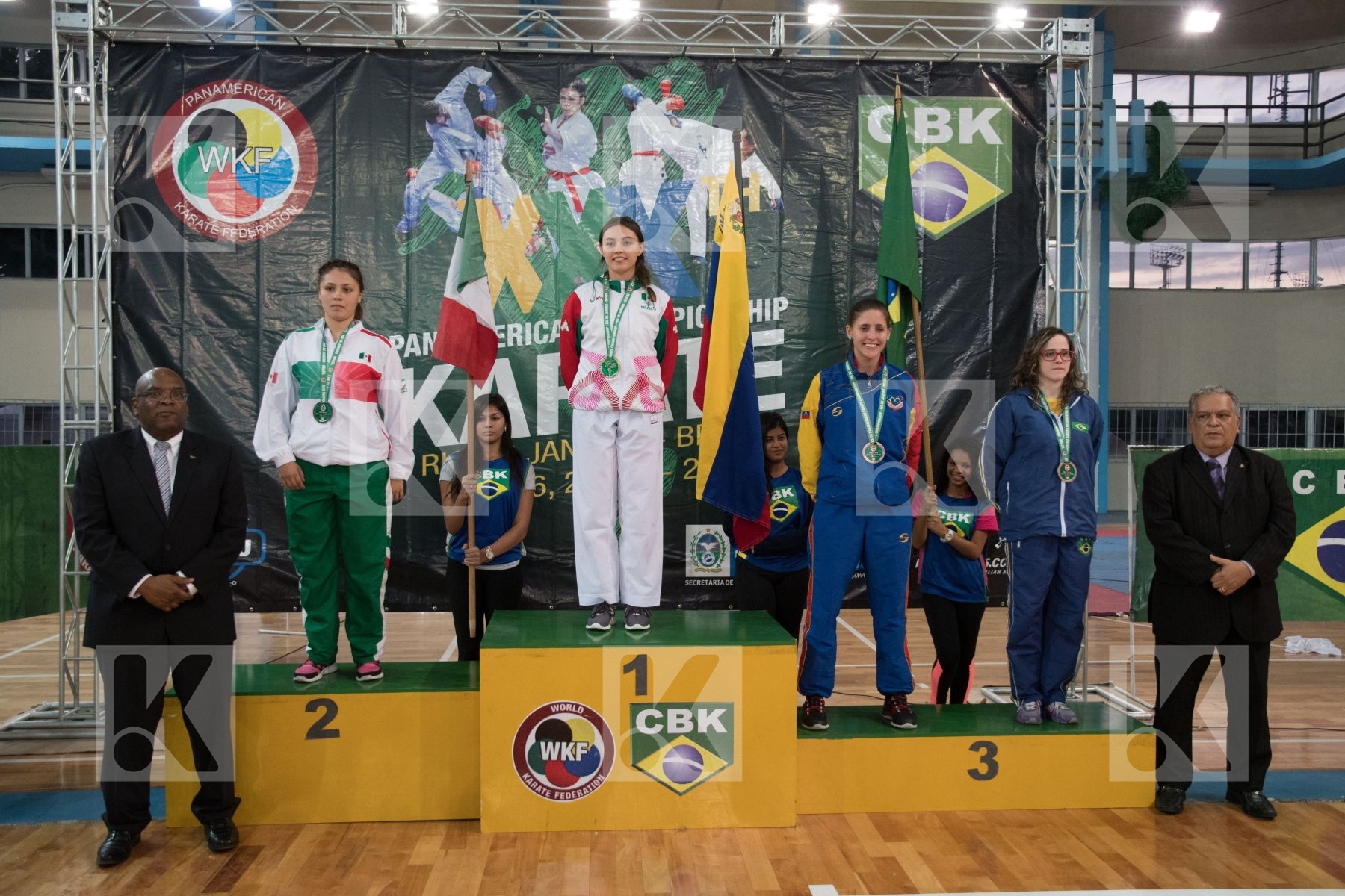 -68 Kg Brazil Cuervo Marianth Female kumite Mafra Bianca Mexico