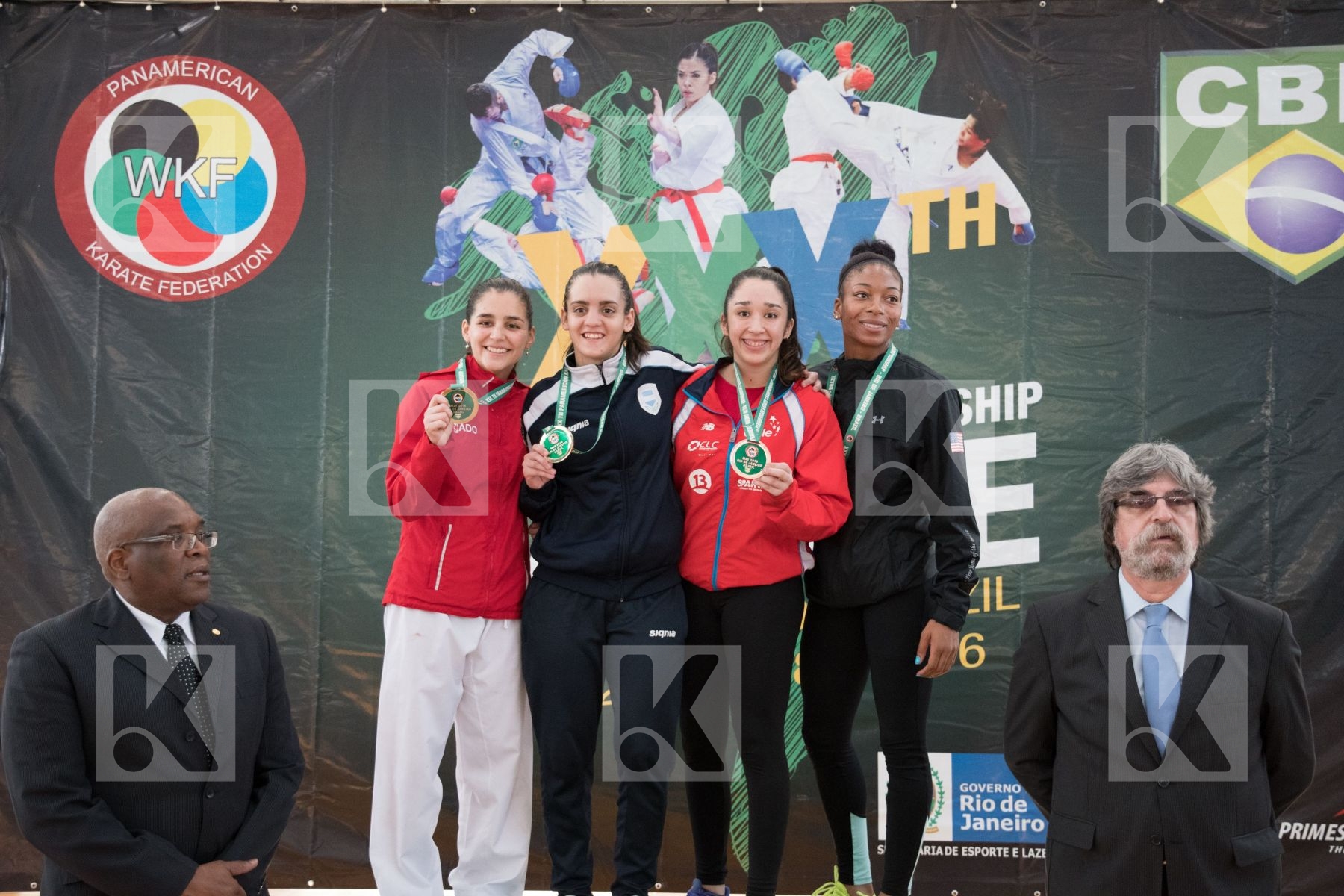 -55 Kg Argentina Chile Female kumite Novak Giuliana Paredes Cons