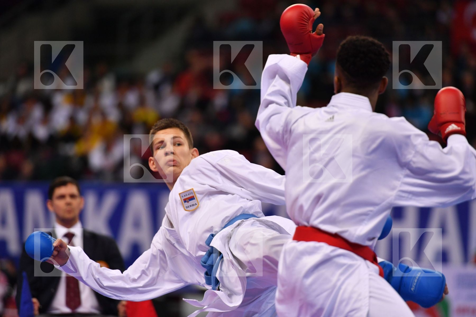 Ciric Jovan Cizo Kilian France Junior kumite male -68 kg Serbia