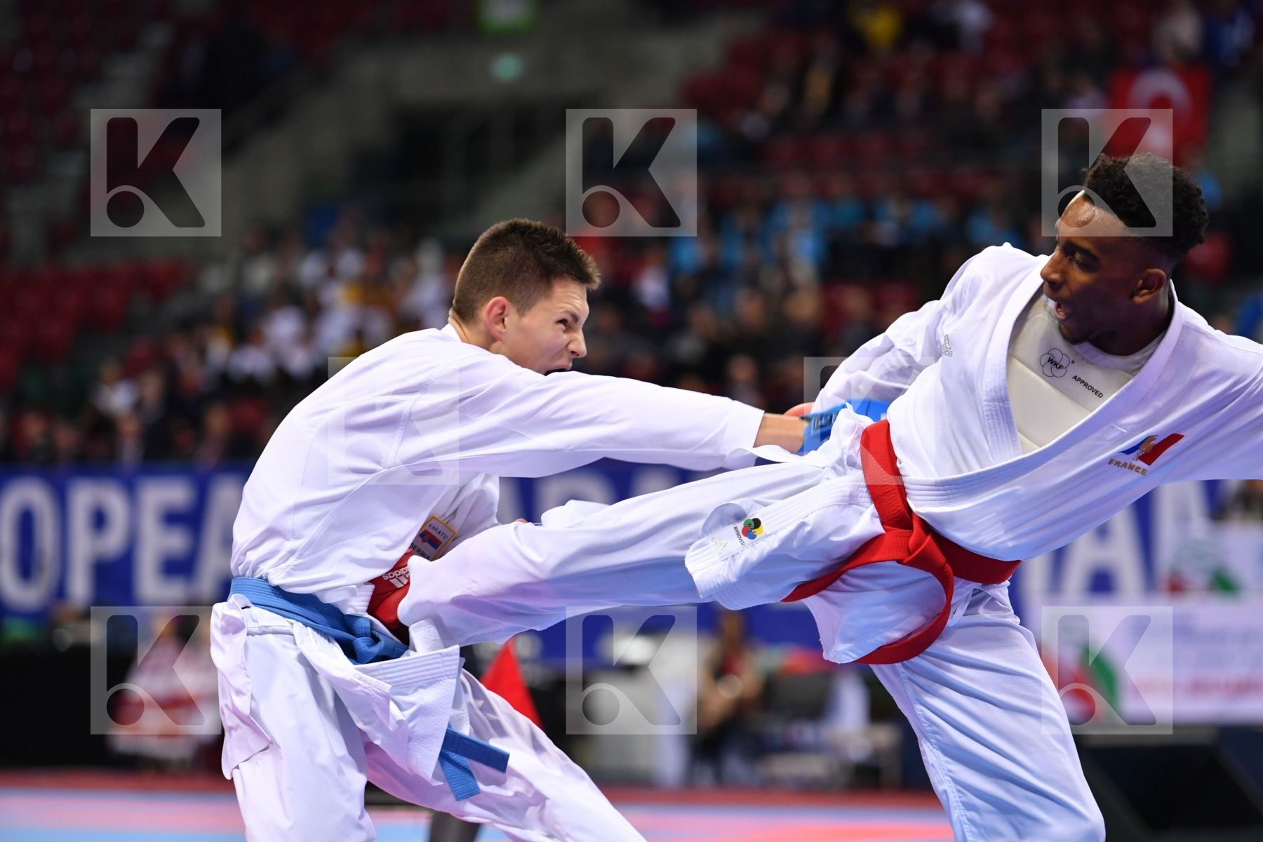Ciric Jovan Cizo Kilian France Junior kumite male -68 kg Serbia