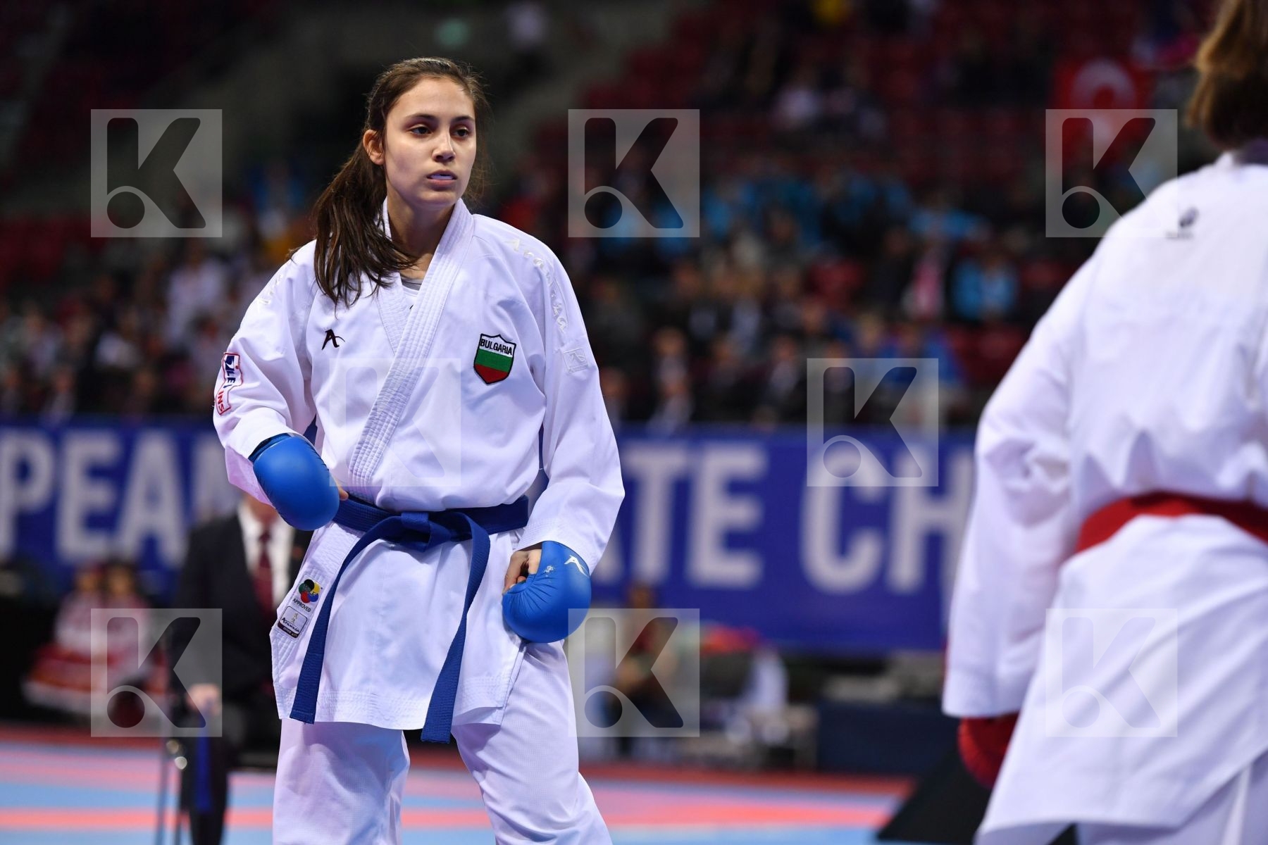 Bulgaria Goranova Ivet Hirt Silvia Junior kumite female -53 kg S