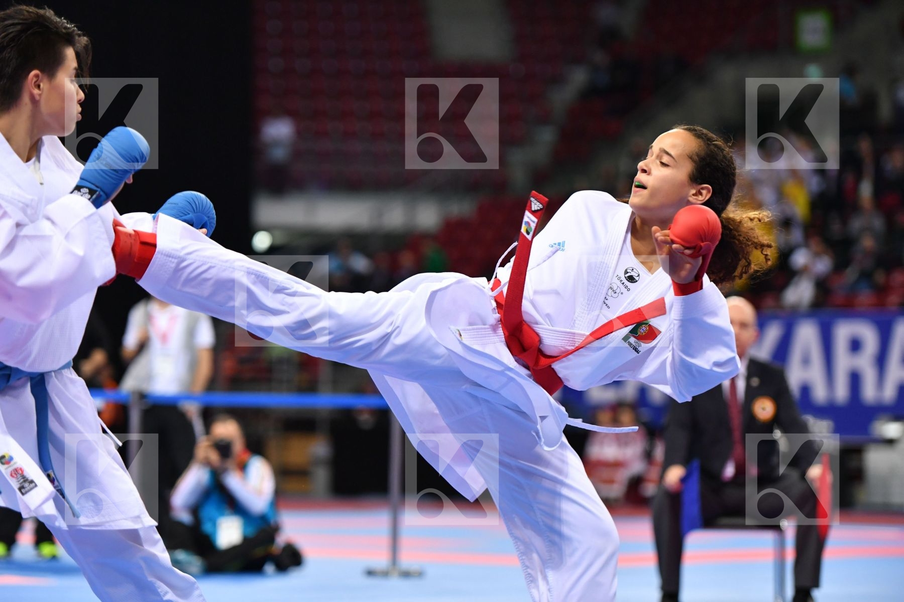 Caceres quinonero Marina Junior kumite female -59 kg Lelis Maria
