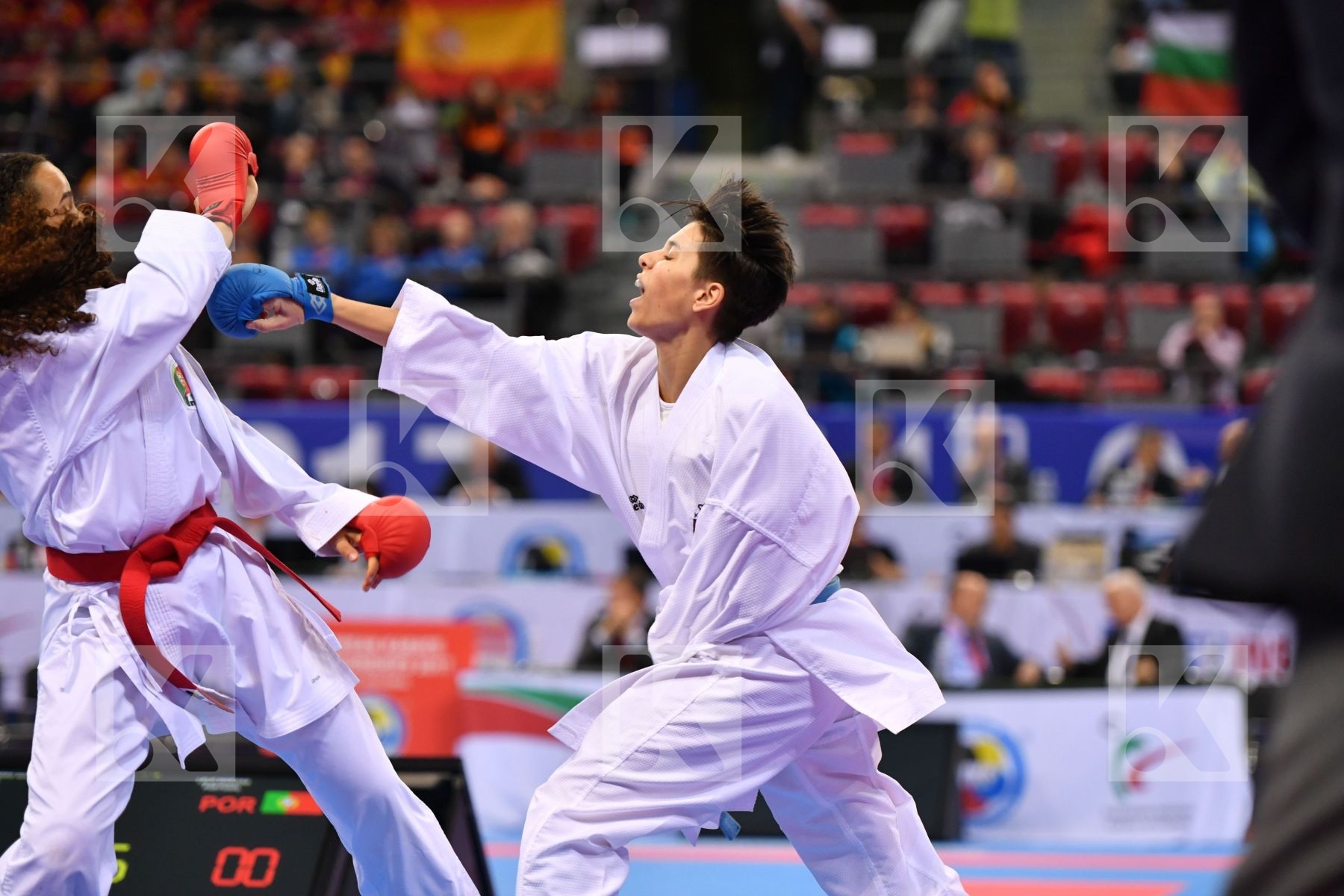 Caceres quinonero Marina Junior kumite female -59 kg Lelis Maria