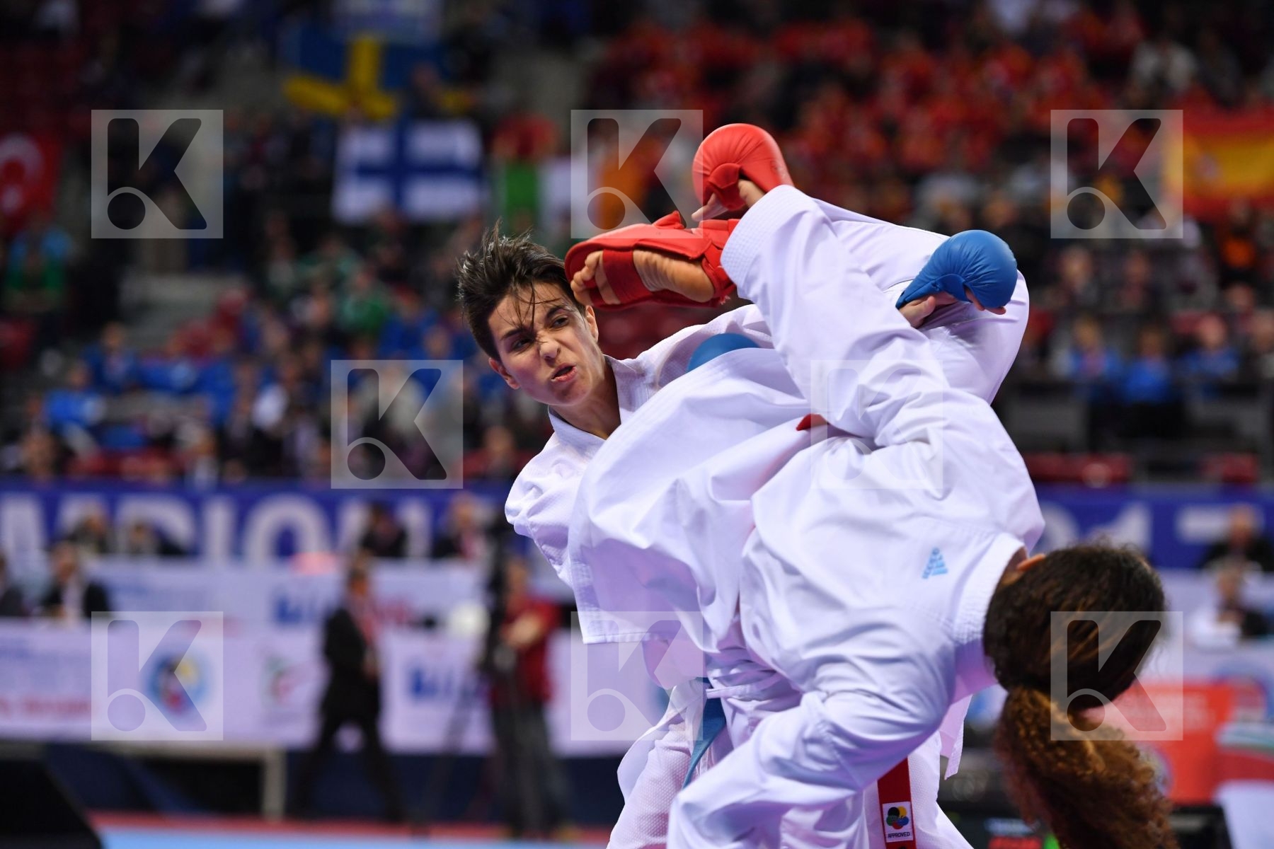 Caceres quinonero Marina Junior kumite female -59 kg Lelis Maria