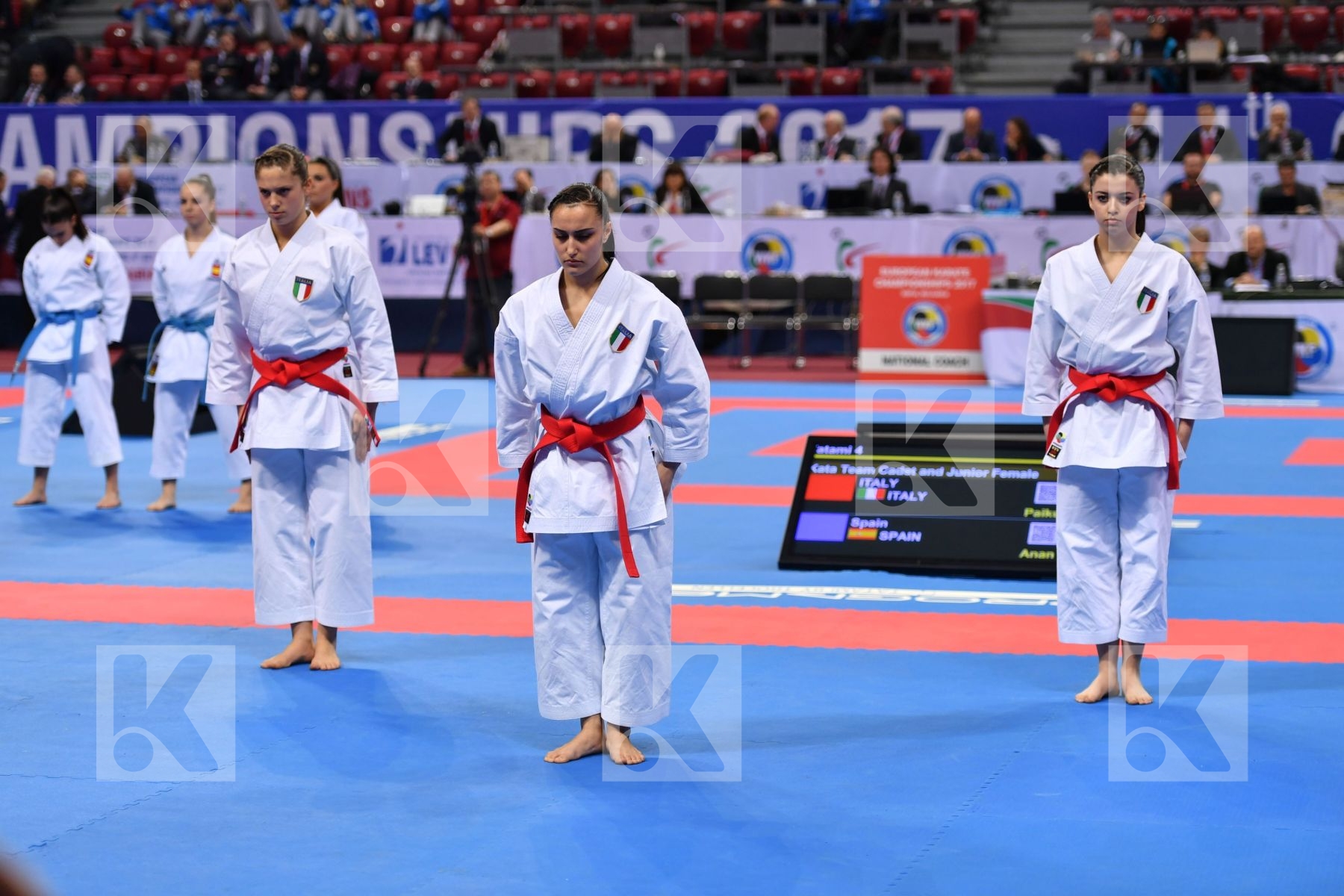 Anan Kata team cadet and junior female Spain Spain Spain