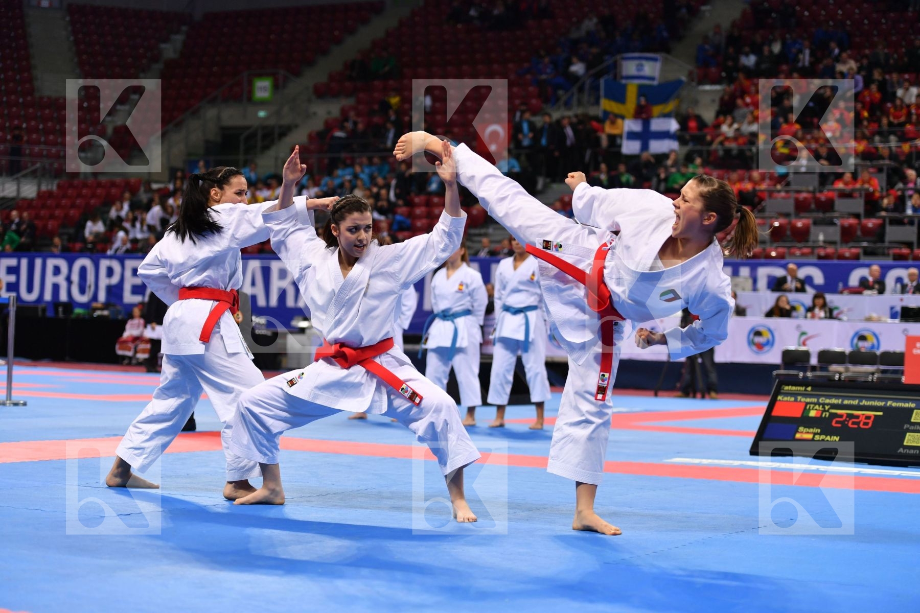 Anan Kata team cadet and junior female Spain Spain Spain