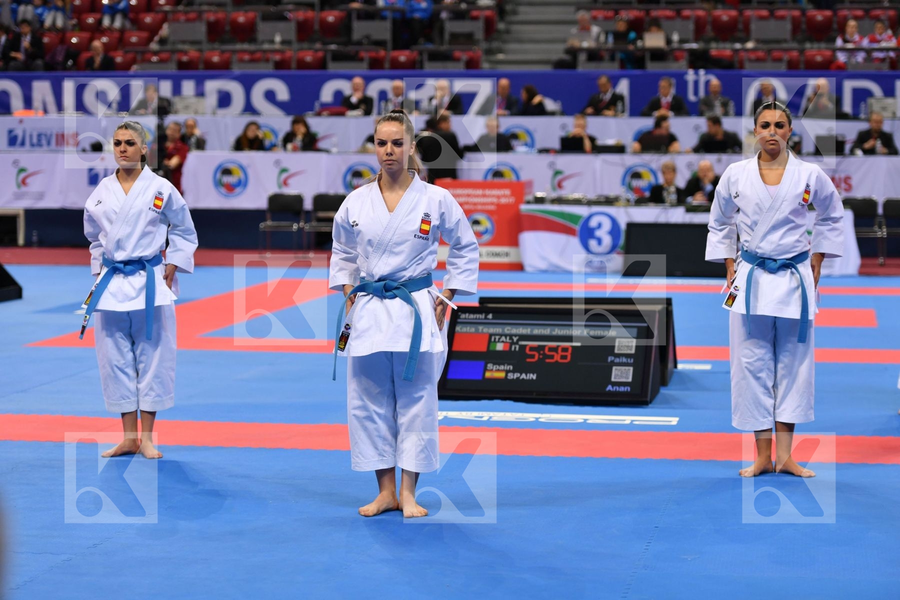 Anan Kata team cadet and junior female Spain Spain Spain