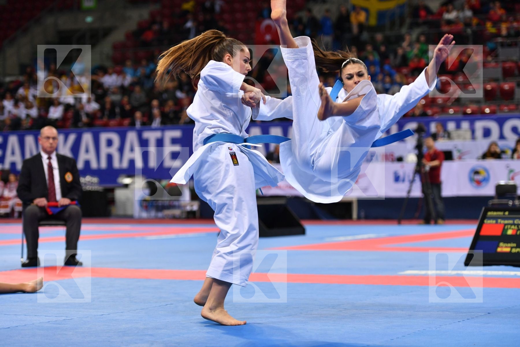 Anan Kata team cadet and junior female Spain Spain Spain