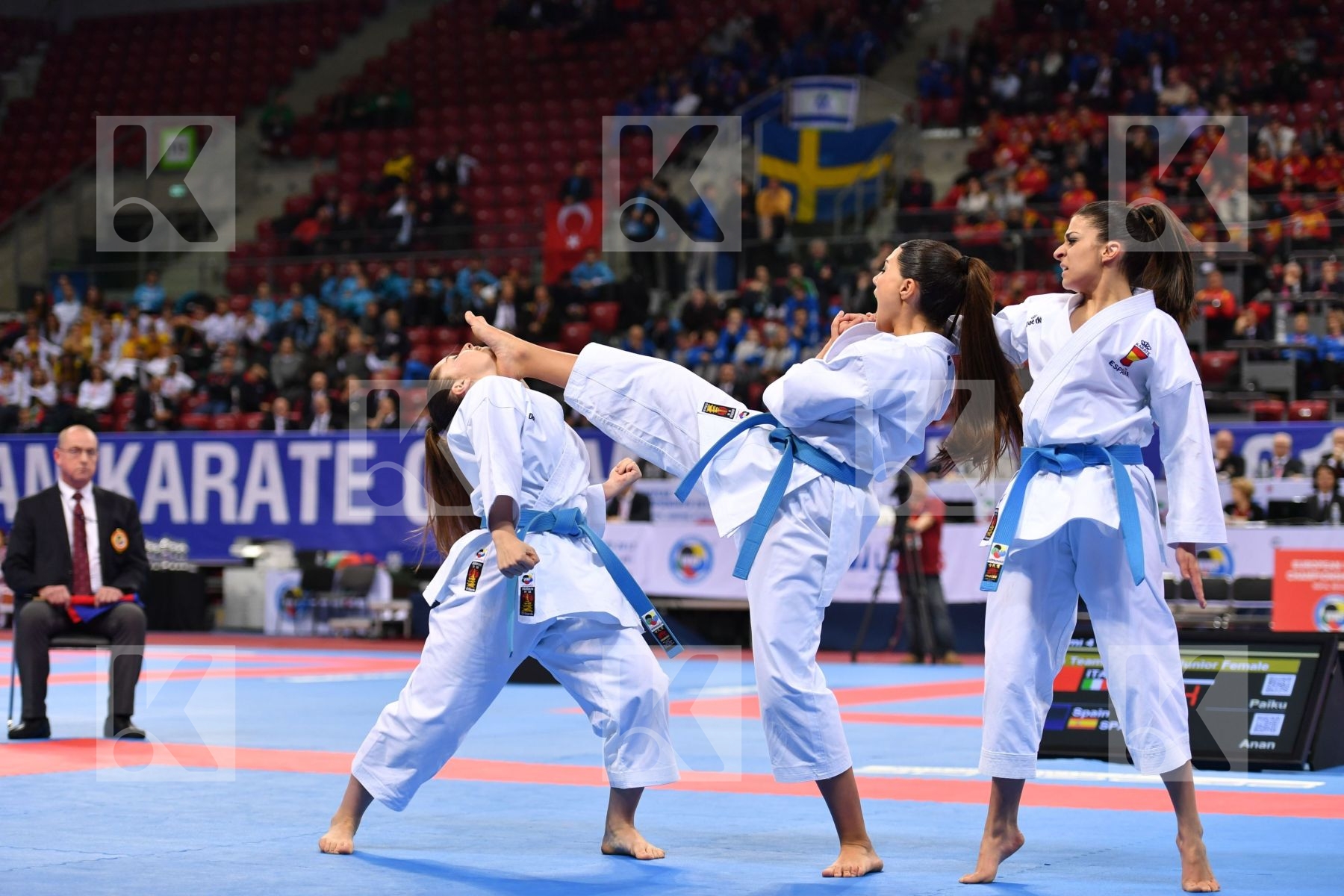Anan Kata team cadet and junior female Spain Spain Spain