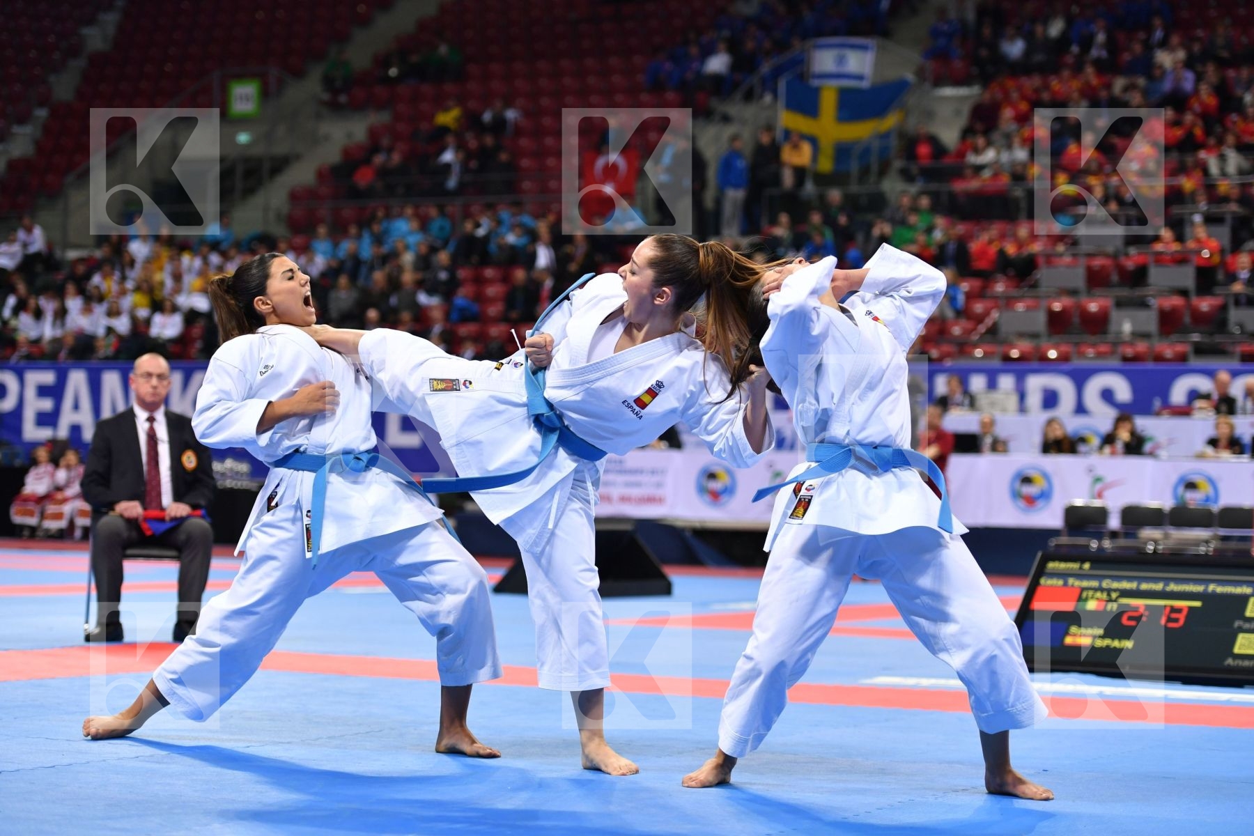 Anan Kata team cadet and junior female Spain Spain Spain