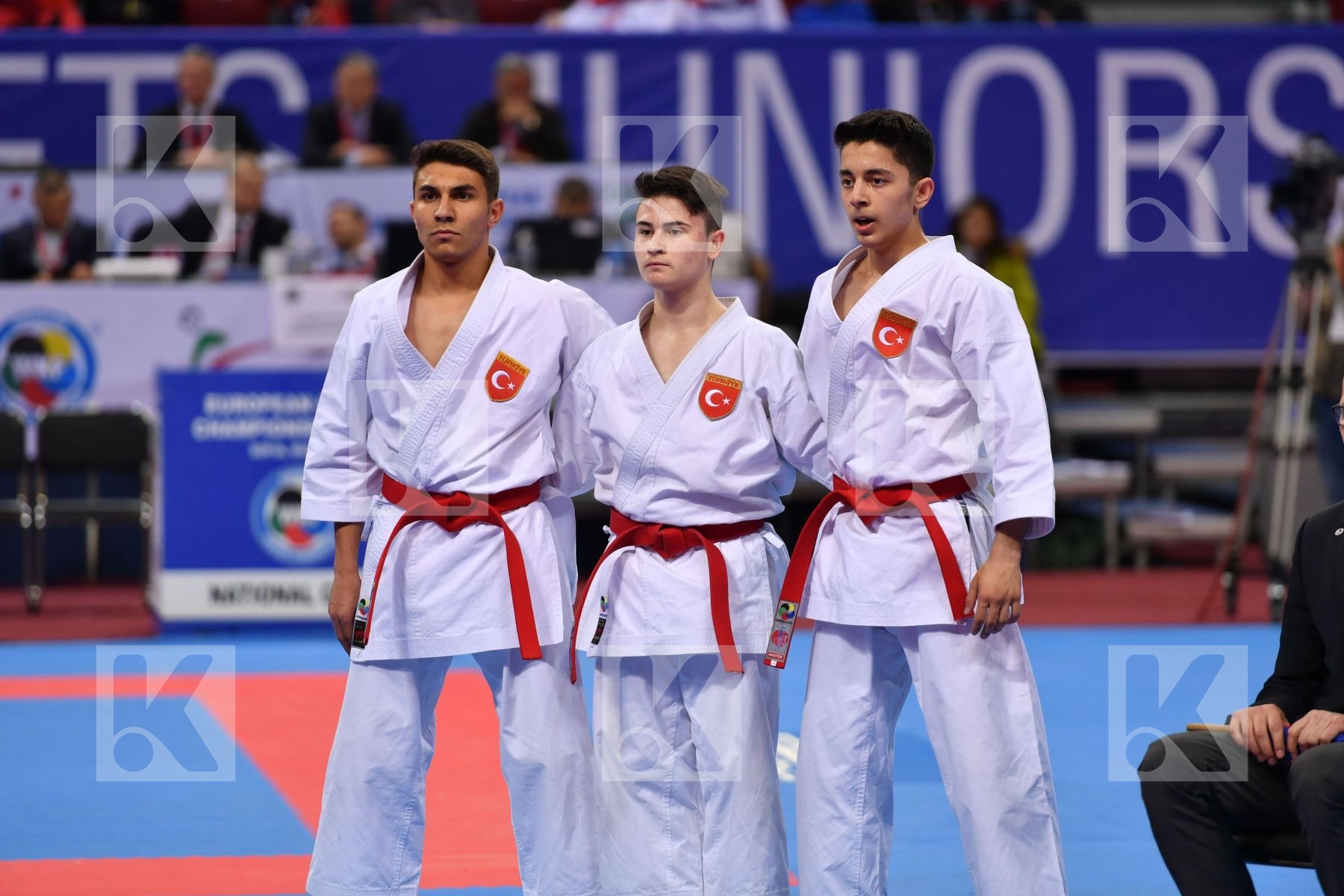 Turkey Kata team cadet and junior male Unsu
