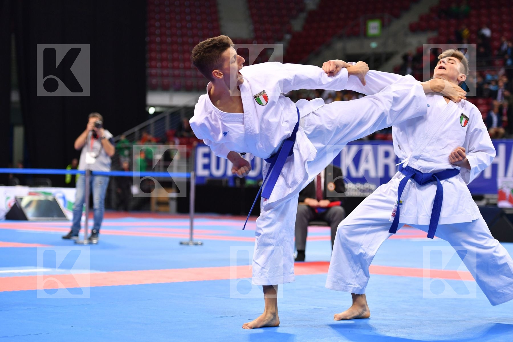Italy Italy Italy Kata team cadet and junior male Sochin